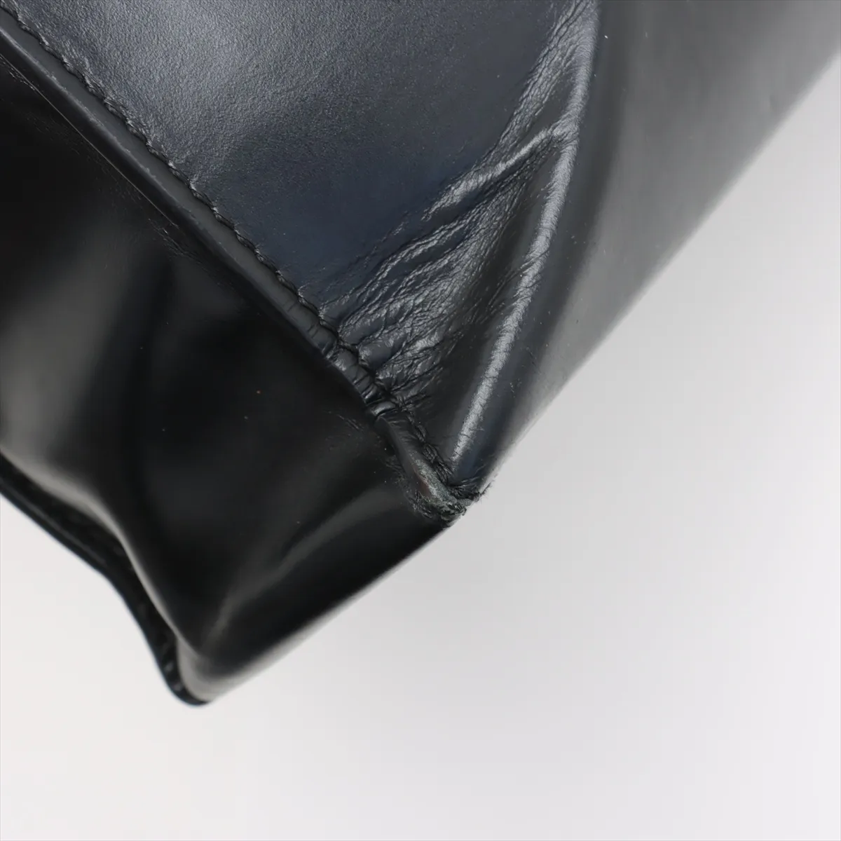 Standard A4 Tote Leather Tote Bag Black — view 13