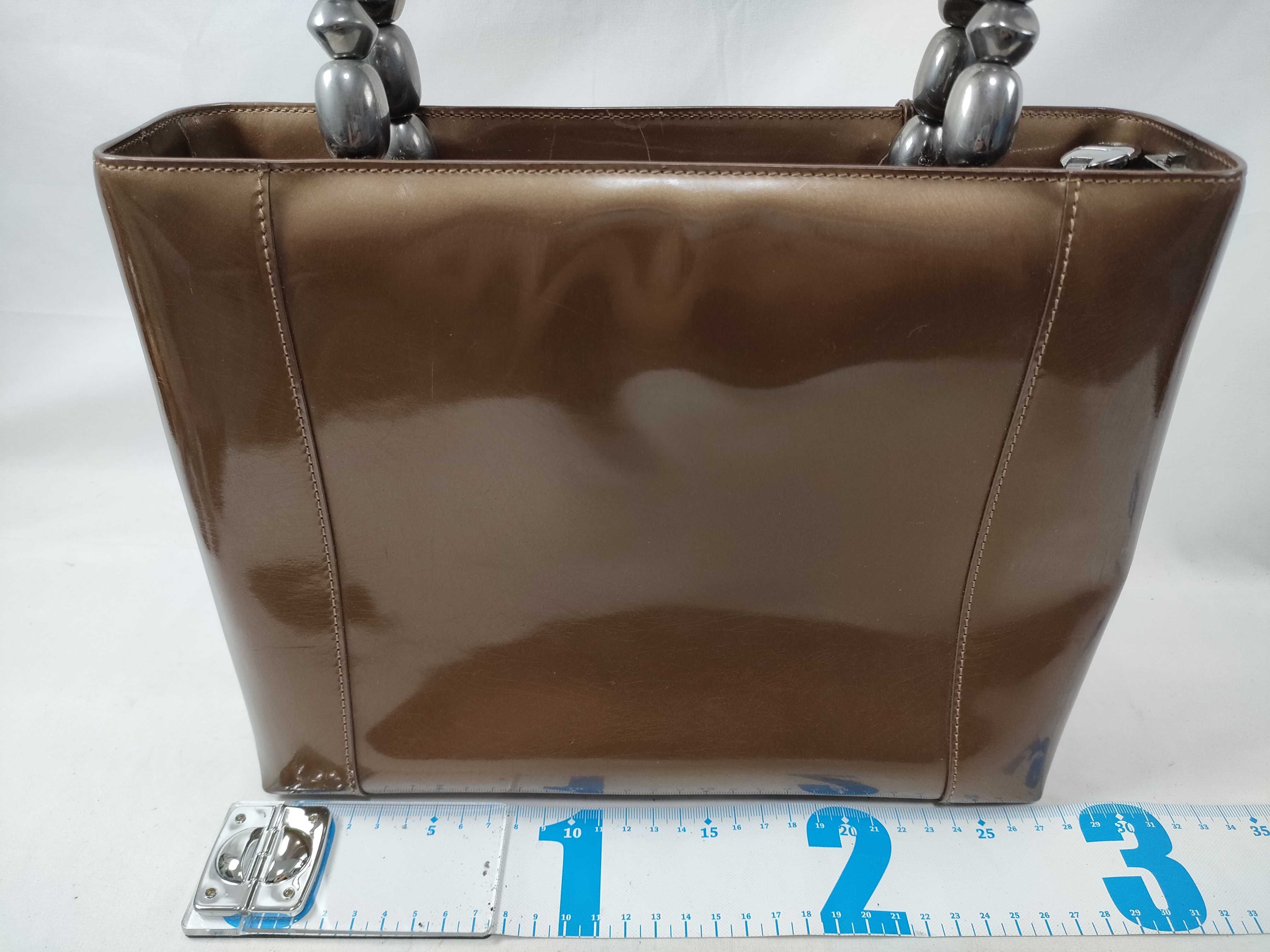 Patent Maris Pearl Handbag — view 2