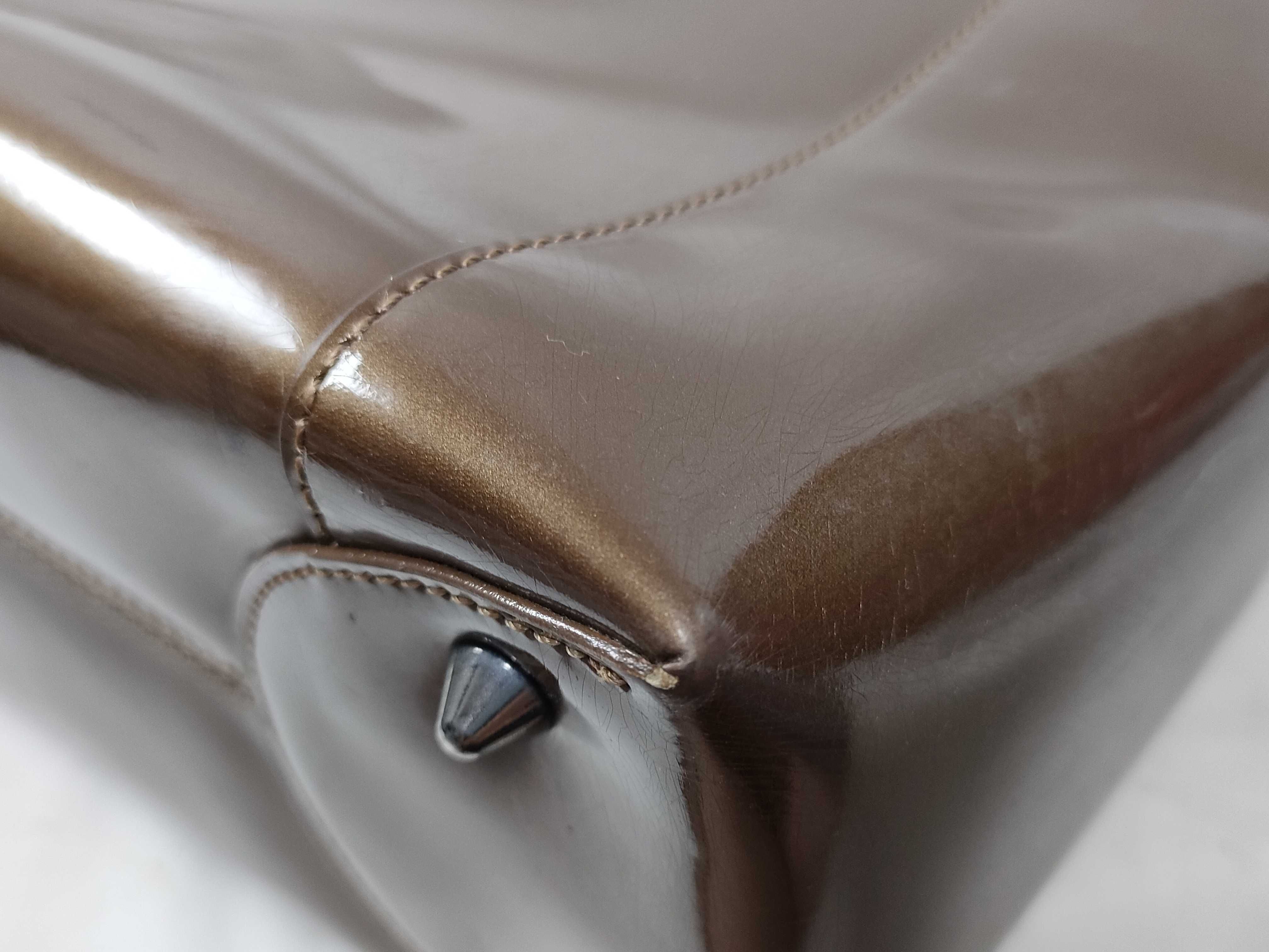 Patent Maris Pearl Handbag — view 11