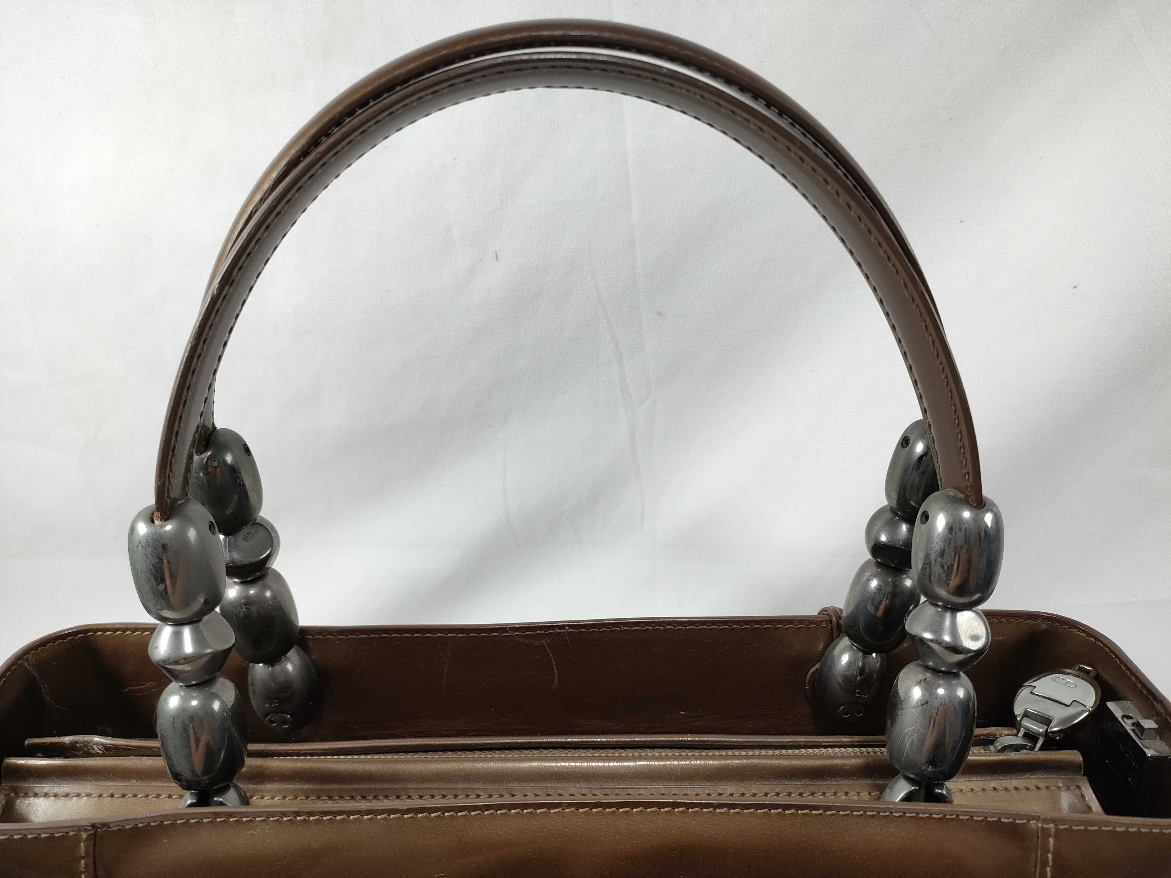 Patent Maris Pearl Handbag — view 3