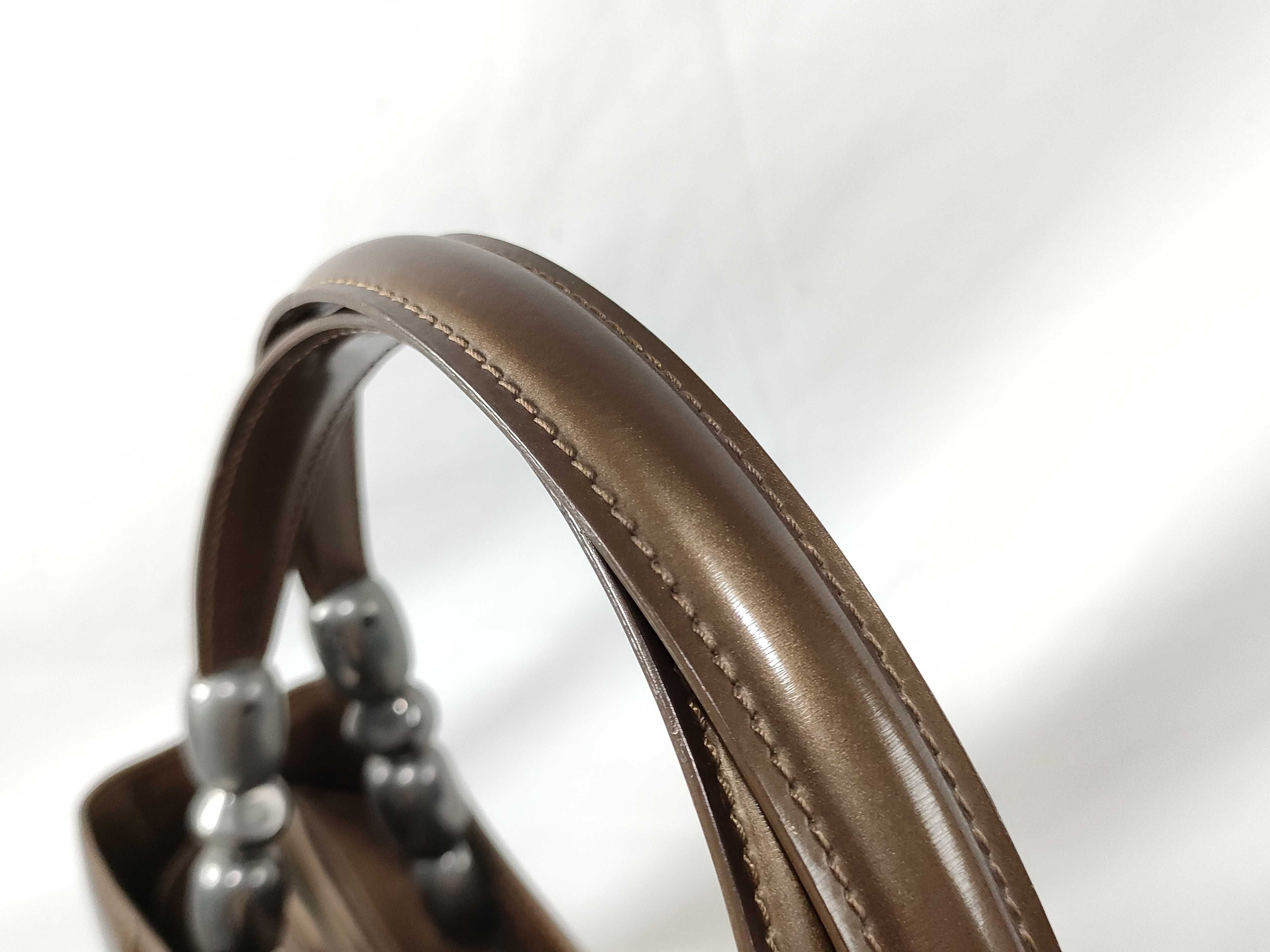 Patent Maris Pearl Handbag — view 6