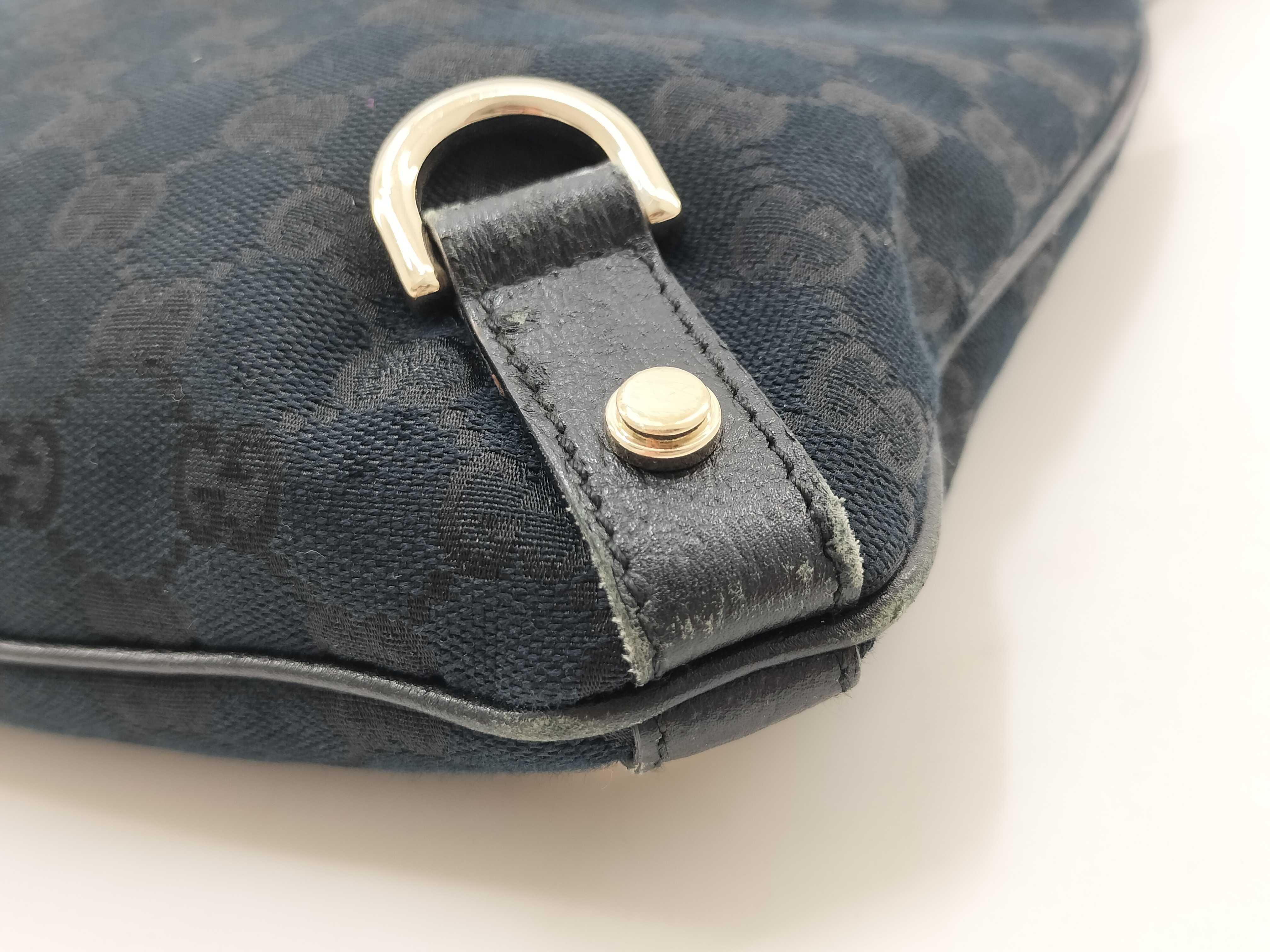 GG Canvas Gucci Abbey Shoulder Bag 131326 Black Shoulder Bag — view 4