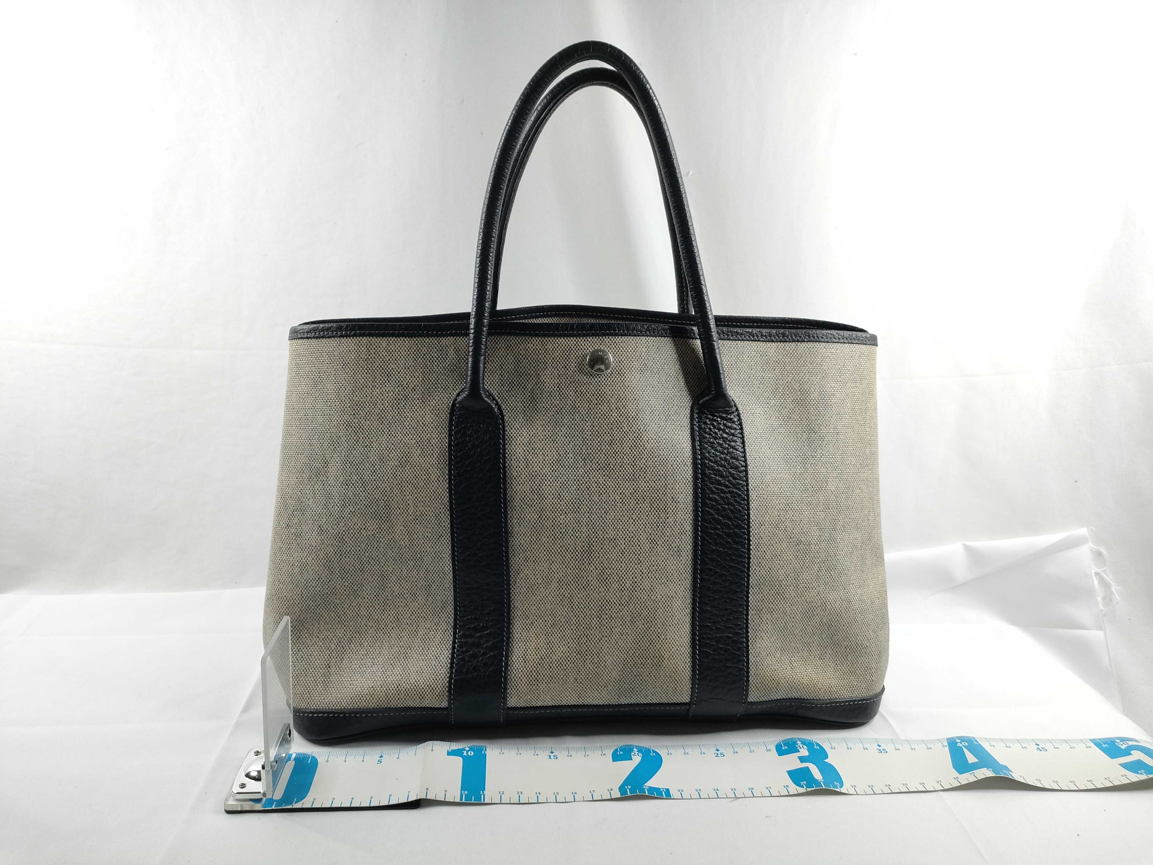Garden Party PM Toile H T-stamped tote bag — view 2