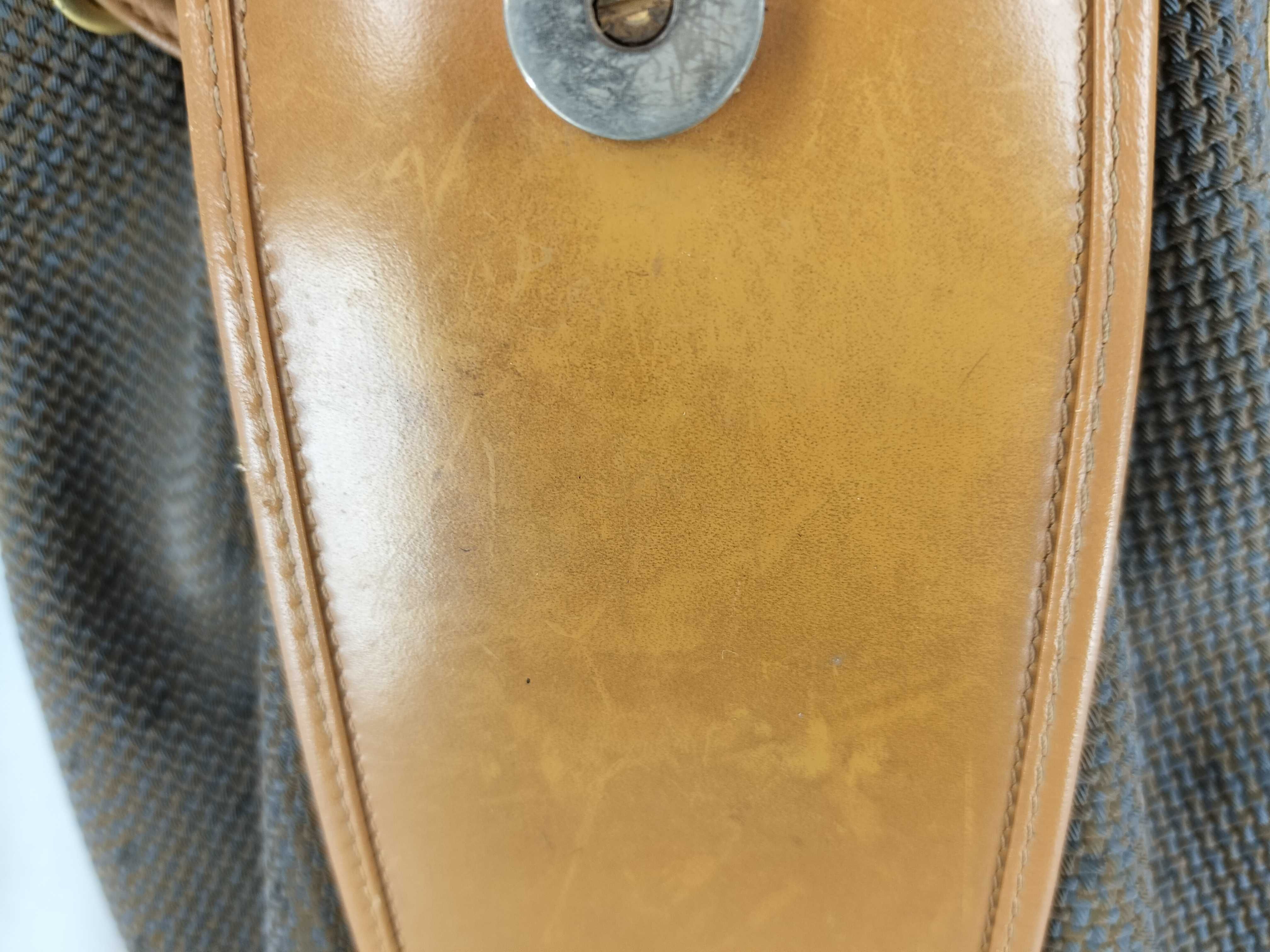 Shoulder Bag - YVES SAINT LAURENT Yves Shoulder Bag with Y Logo, Drawstring, Brown Shoulder Bag — view 12