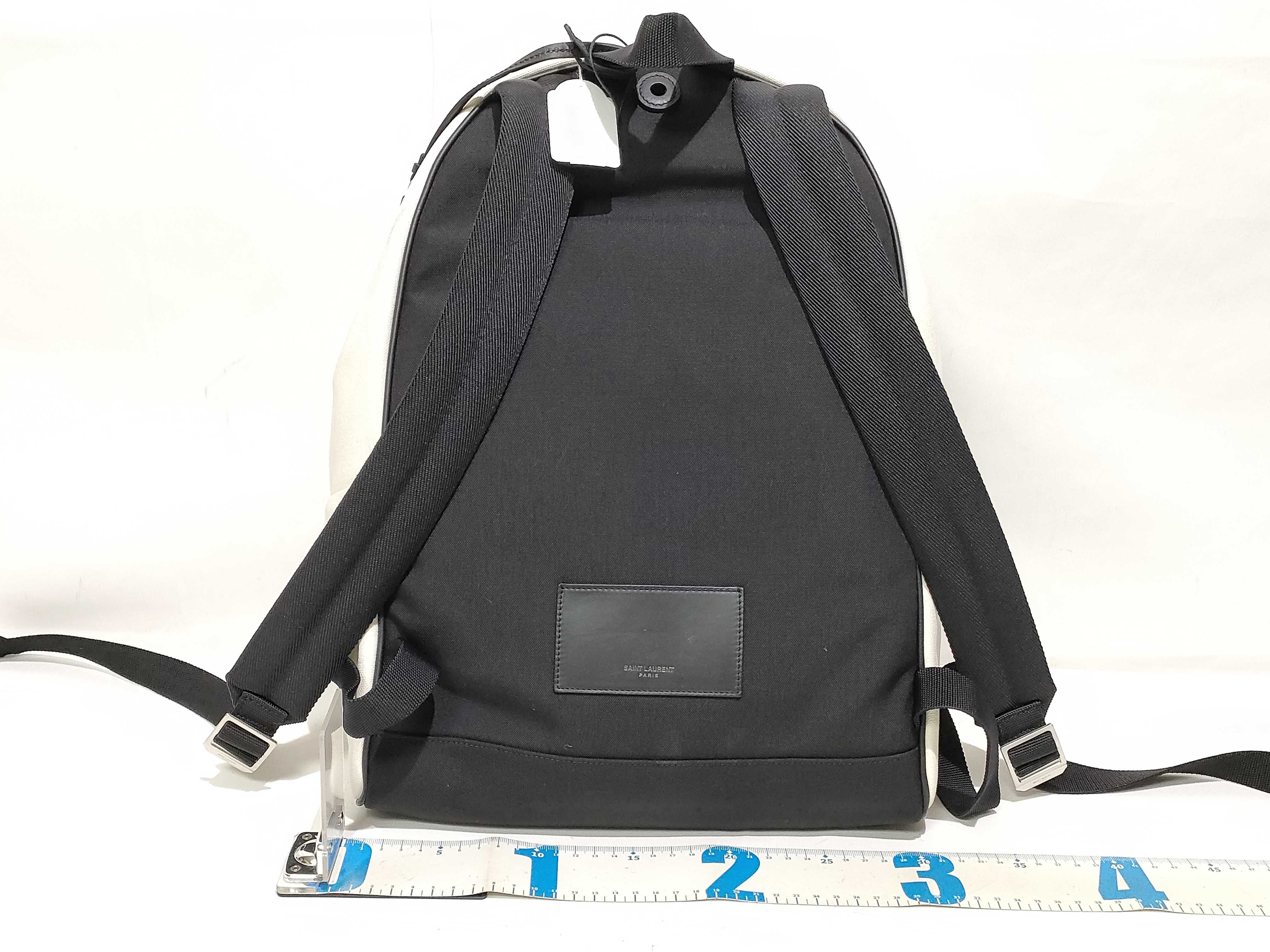 FR- Paris canvas Backpack White 465448 (Backpack) — view 2