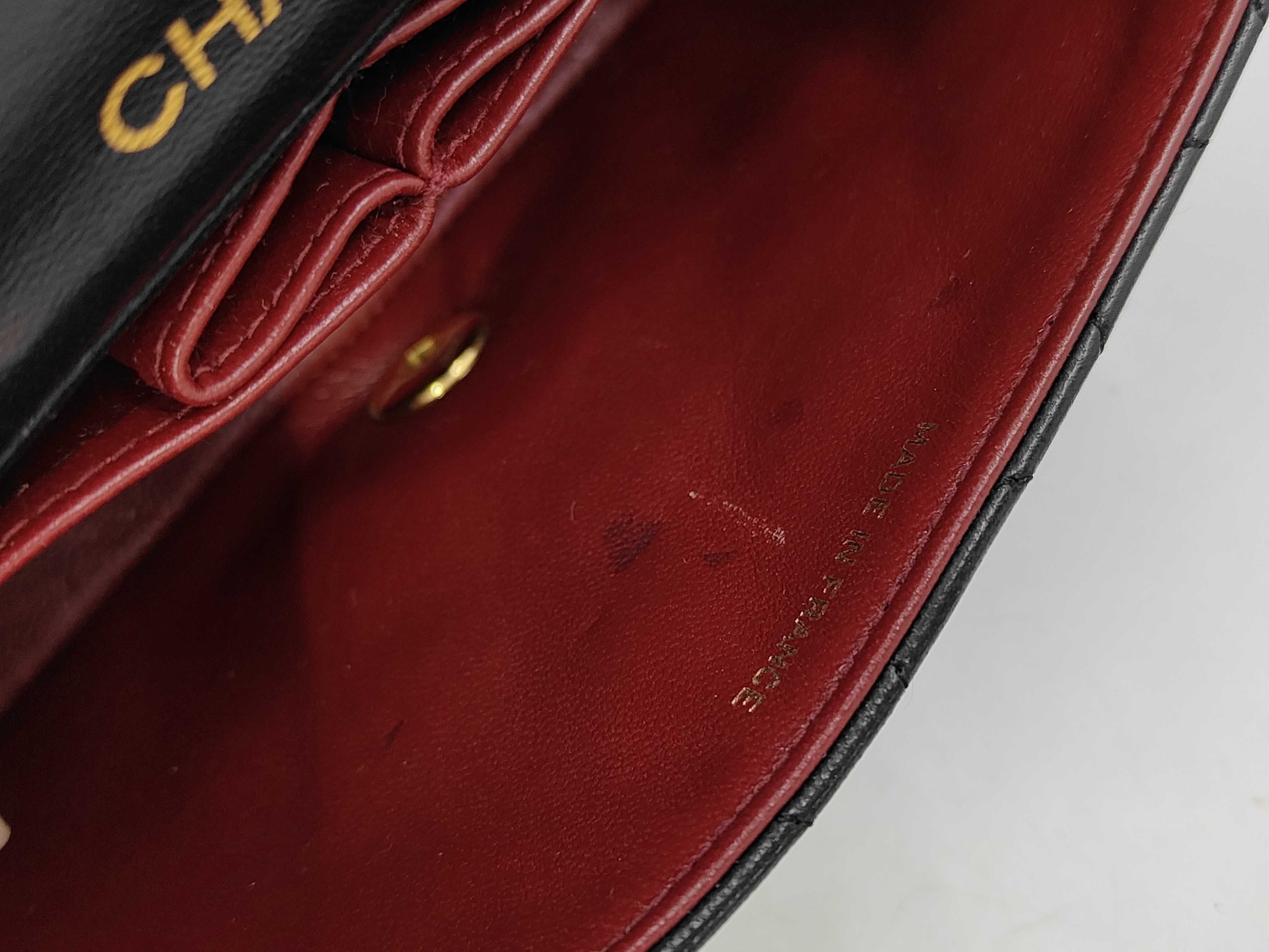 Lambskin Mini Matelassé 19 Full Flap Shoulder Bag — view 12