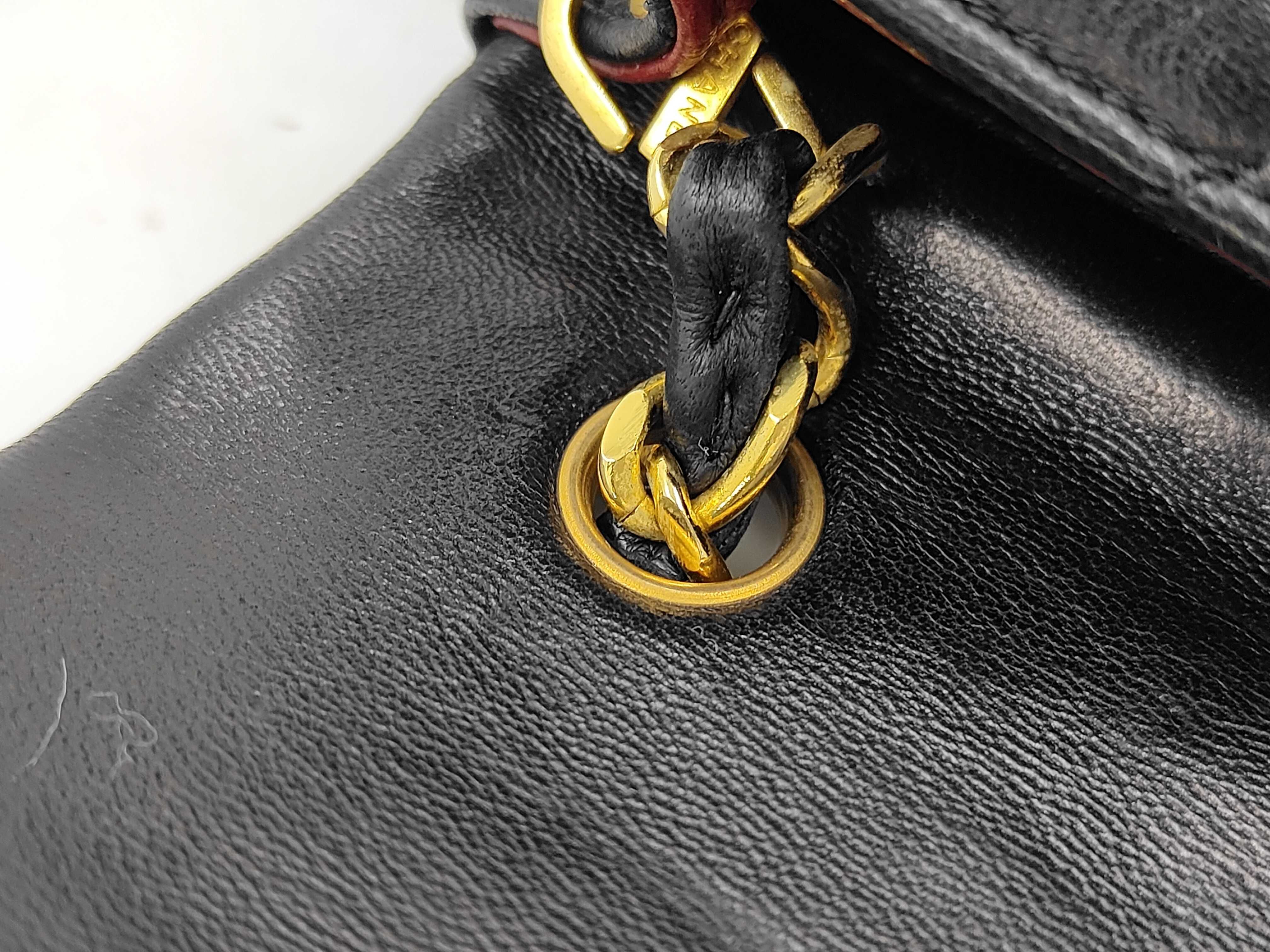 Lambskin Mini Matelassé 19 Full Flap Shoulder Bag — view 7