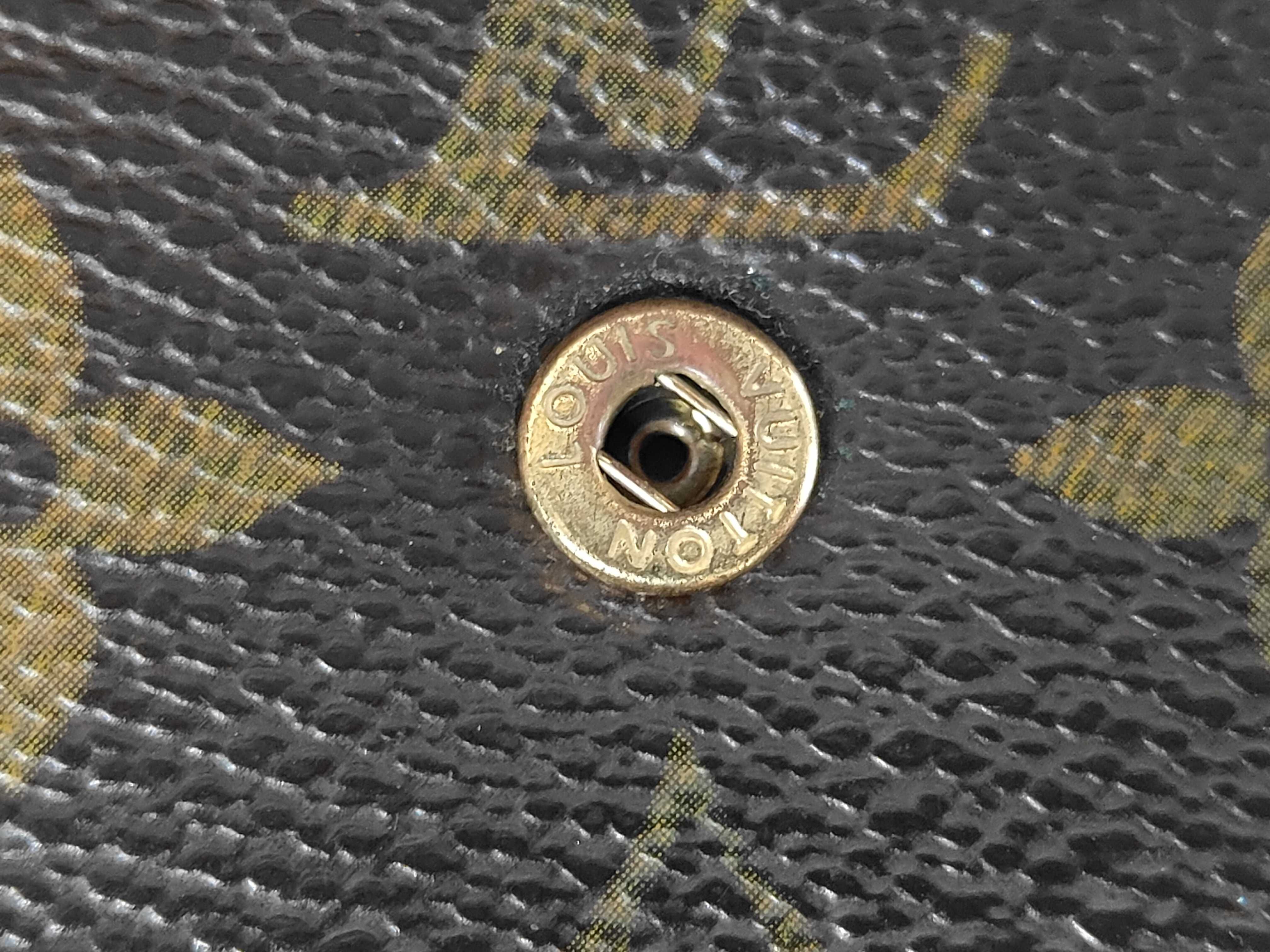 Monogram M61652 Portemonnaie Billet Carte Credit Double Snap Wallet — view 11