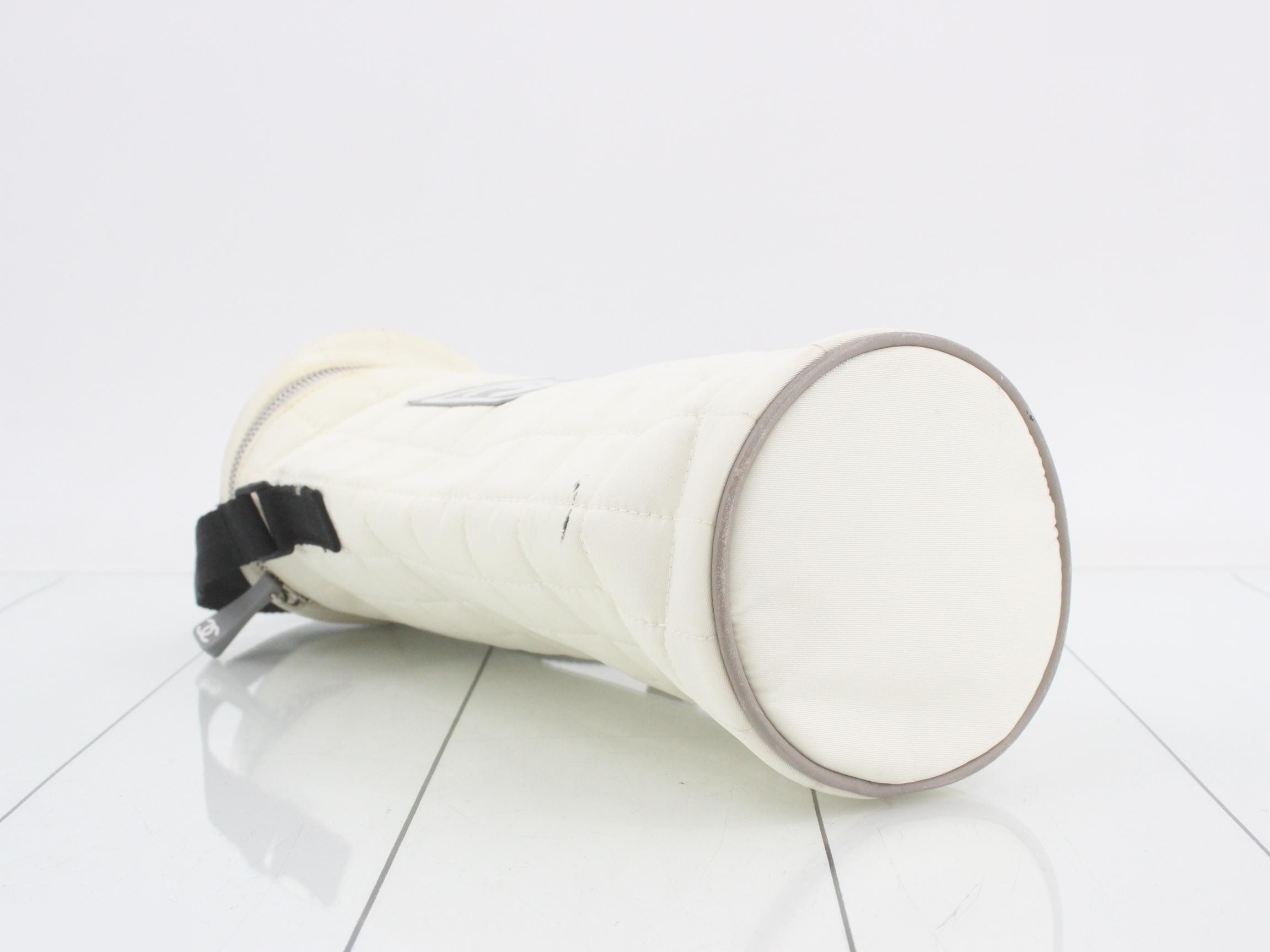 Bottle holder, nylon canvas, ivory, unit #6 — view 5