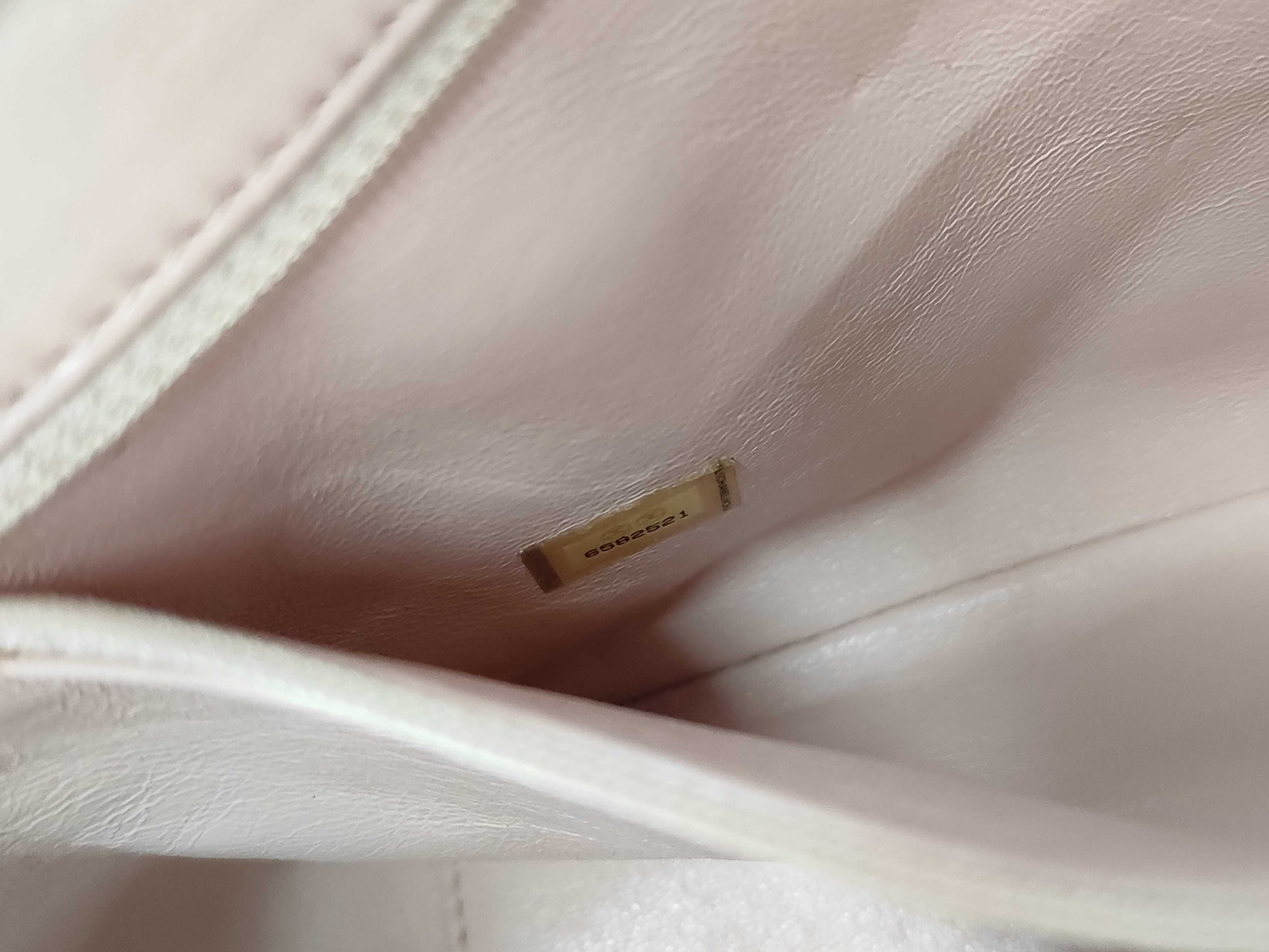Lambskin Chain Coco Tote Shoulder Bag — view 11