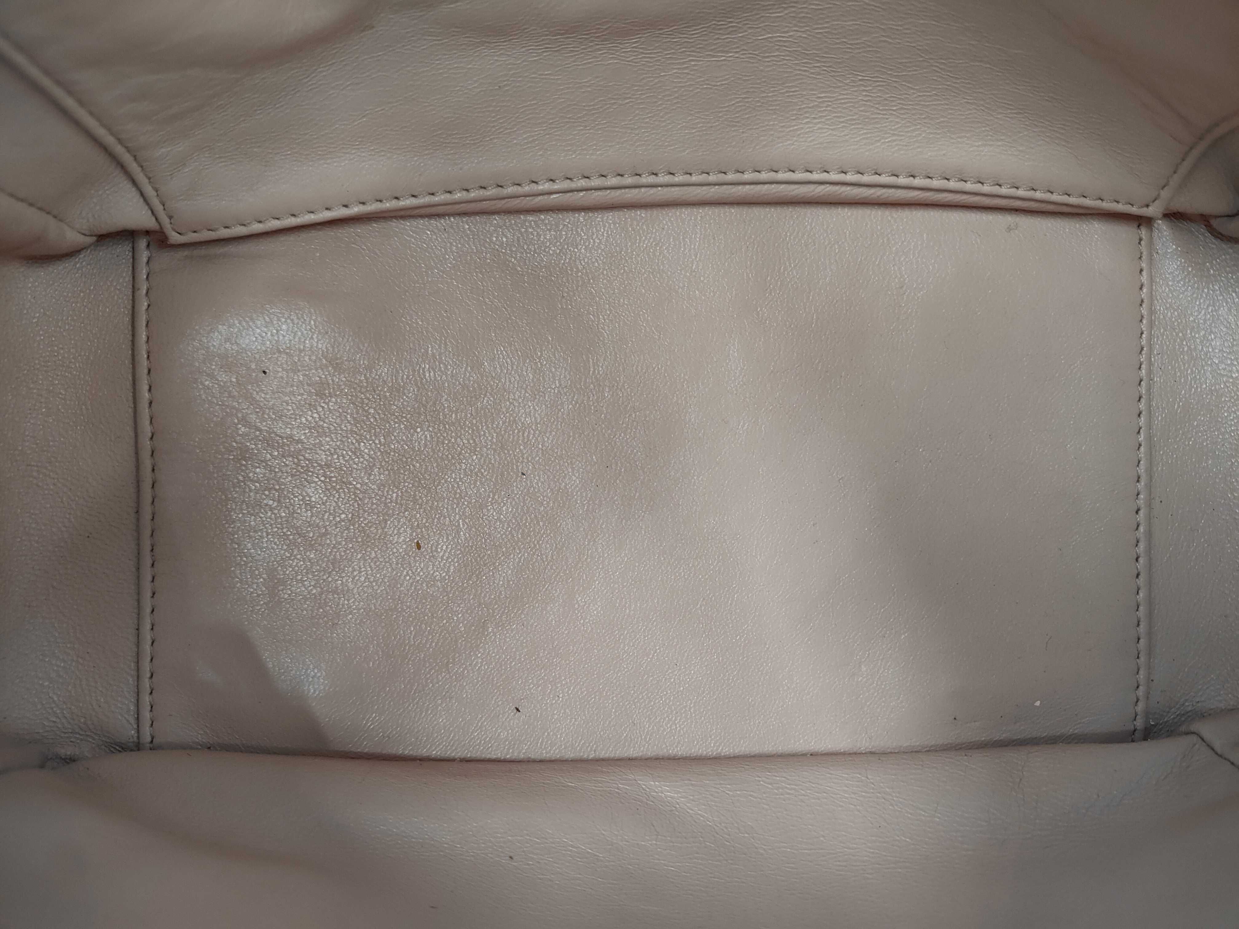 Lambskin Chain Coco Tote Shoulder Bag — view 8