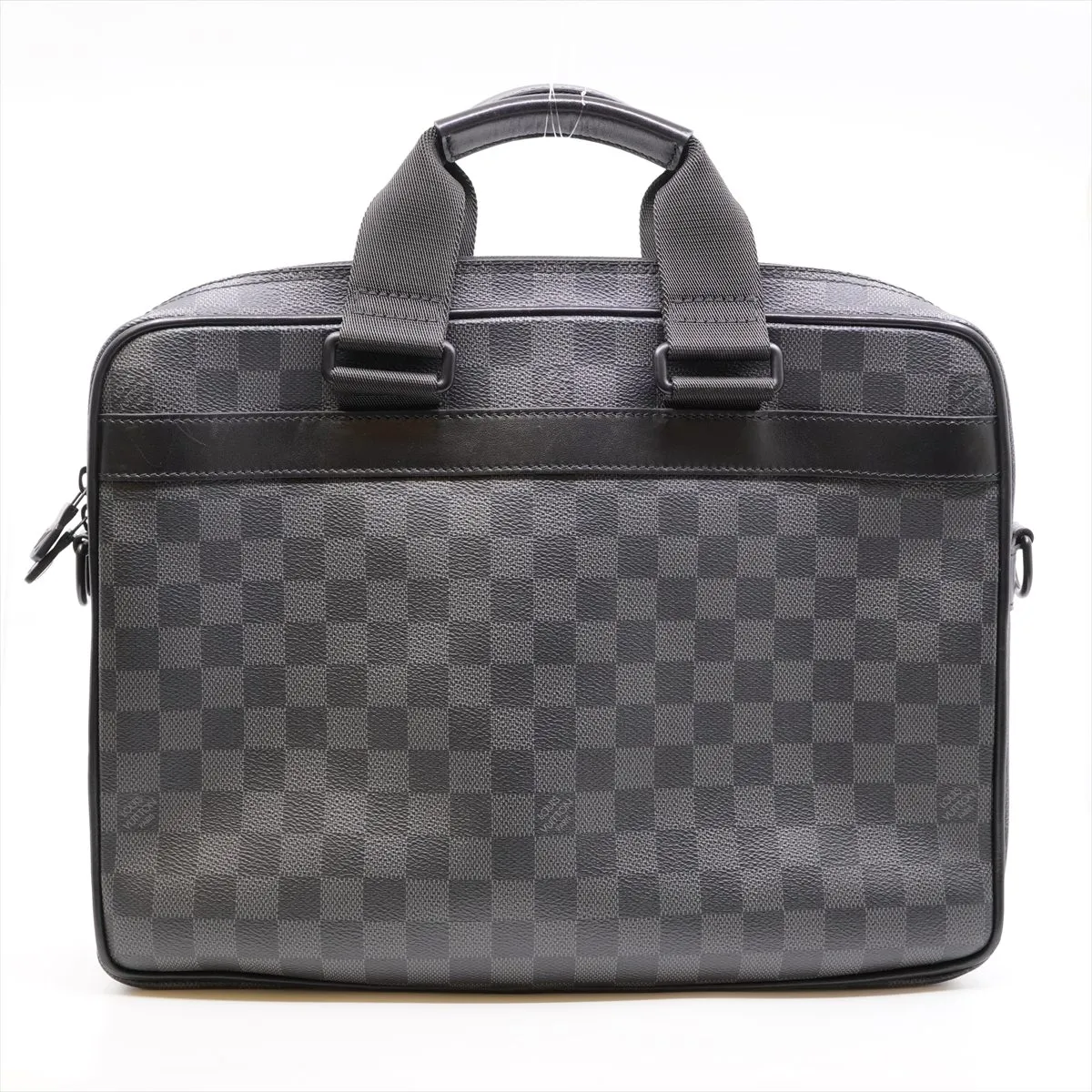 Damier Graphite Utility Business Bag N40278 BA2270 Black Business Bag (Hardware — view 2