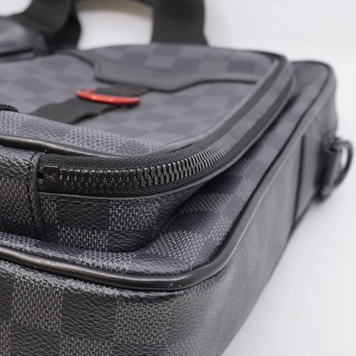 Damier Graphite Utility Business Bag N40278 BA2270 Black Business Bag (Hardware — view 15