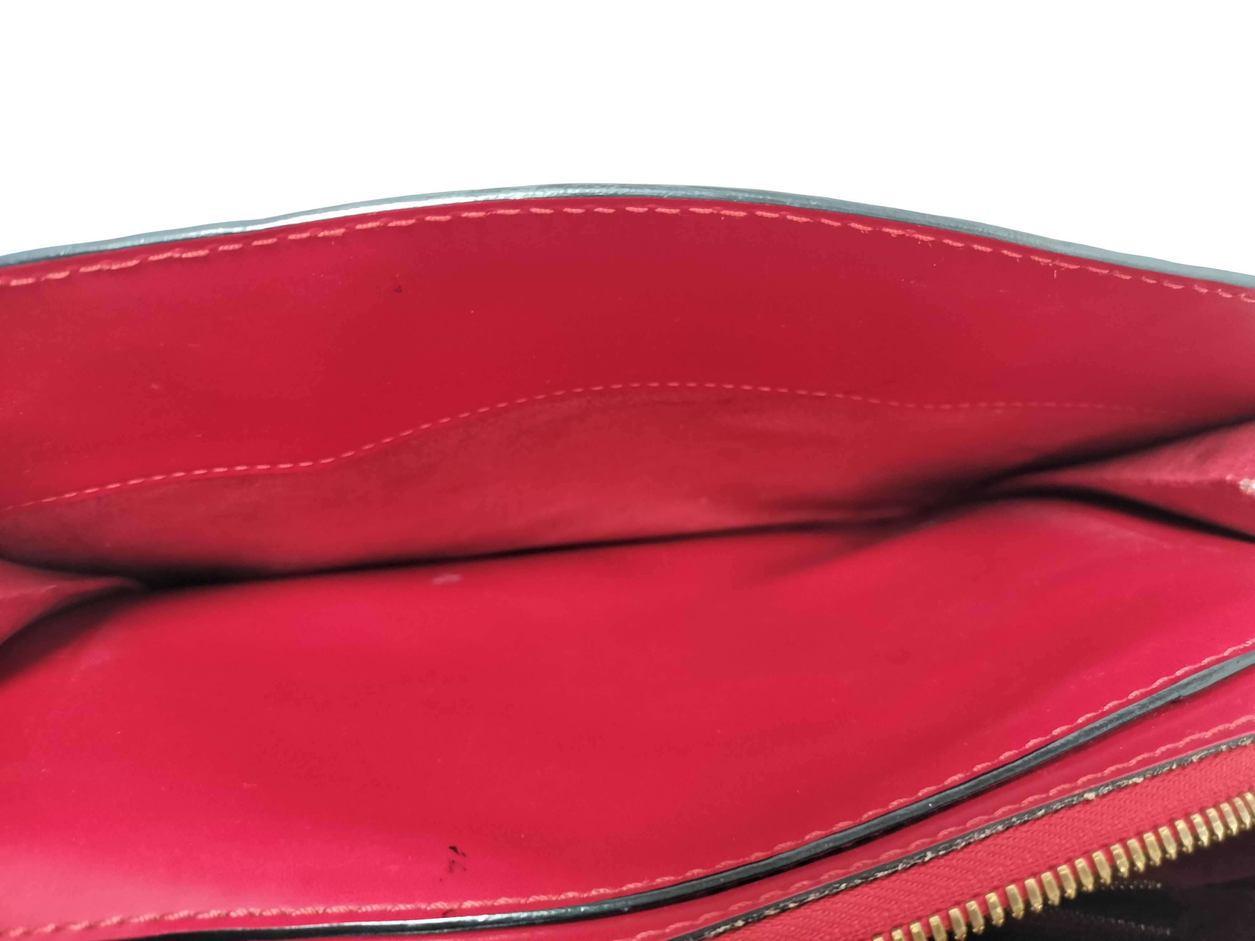Epi Leather Handbag (Pont Neuf Red) — view 13