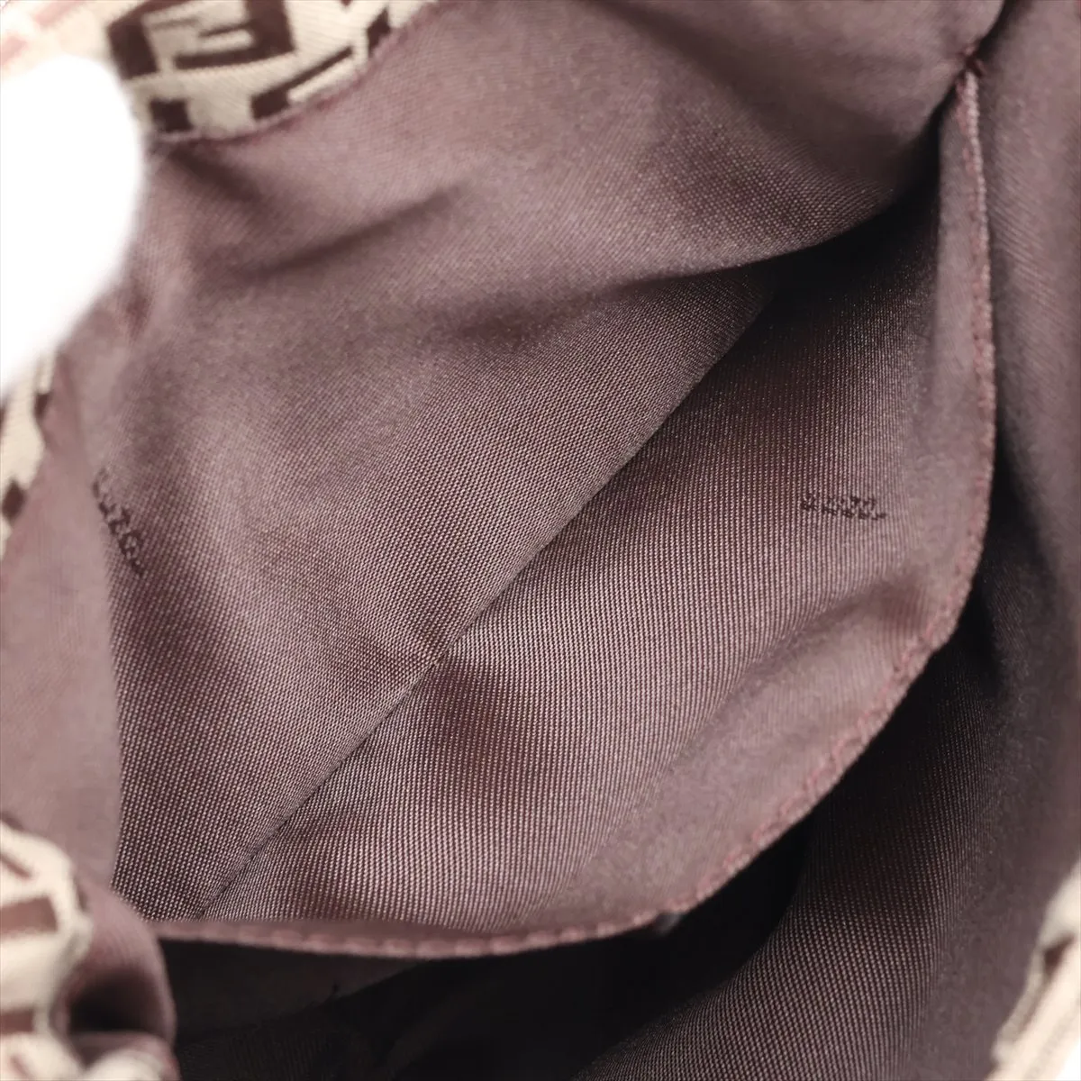 Zucchino 8BT052 Canvas x Leather Shoulder Bag Brown — view 7