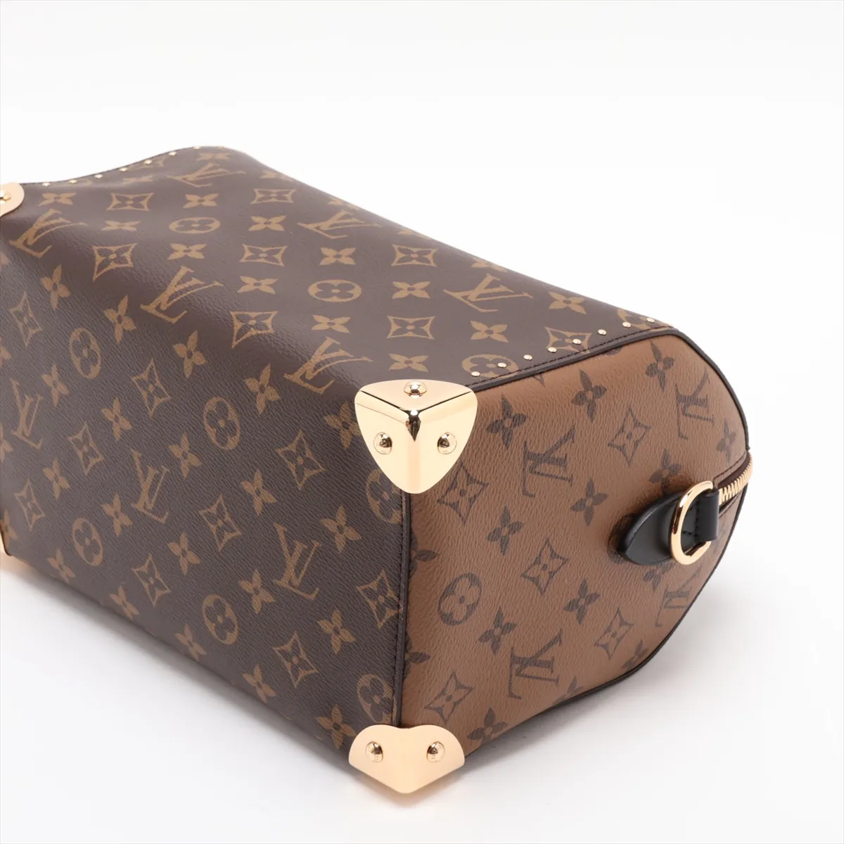 Monogram Reverse Speedy Trunk 25 M26181 Brown (RFID detected) — view 3