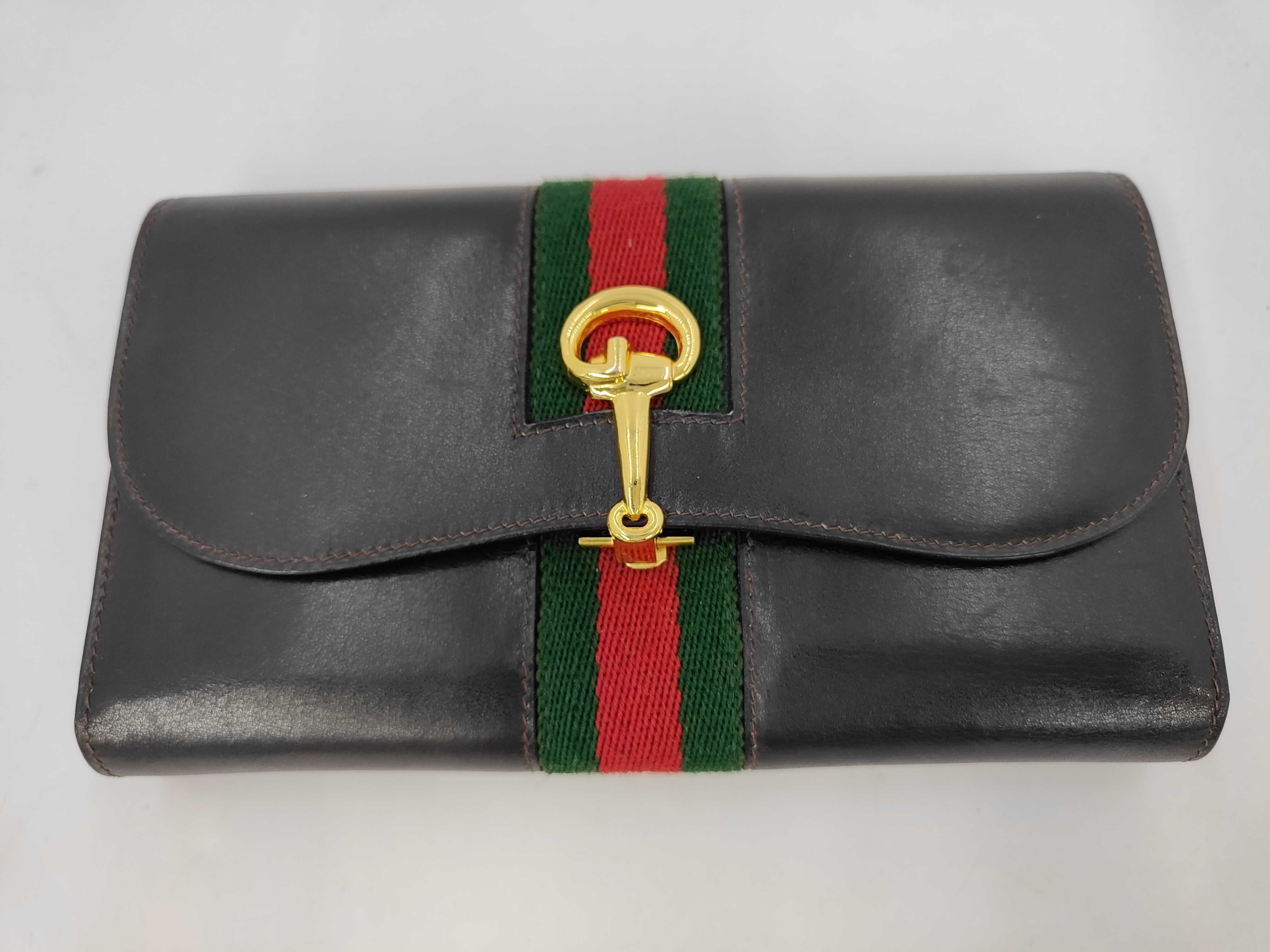 Tri-fold Long Wallet Horsebit Wallet