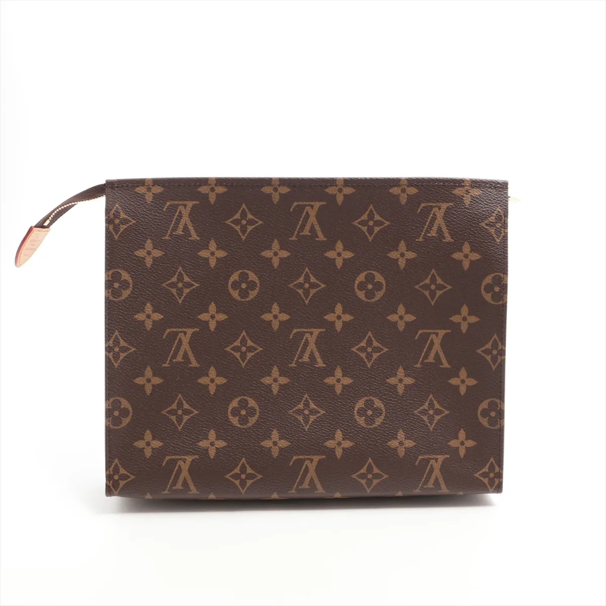 Monogram Pochette Toilette 26 M47542 Brown Pouch (Serial Number Unknown) — view 2