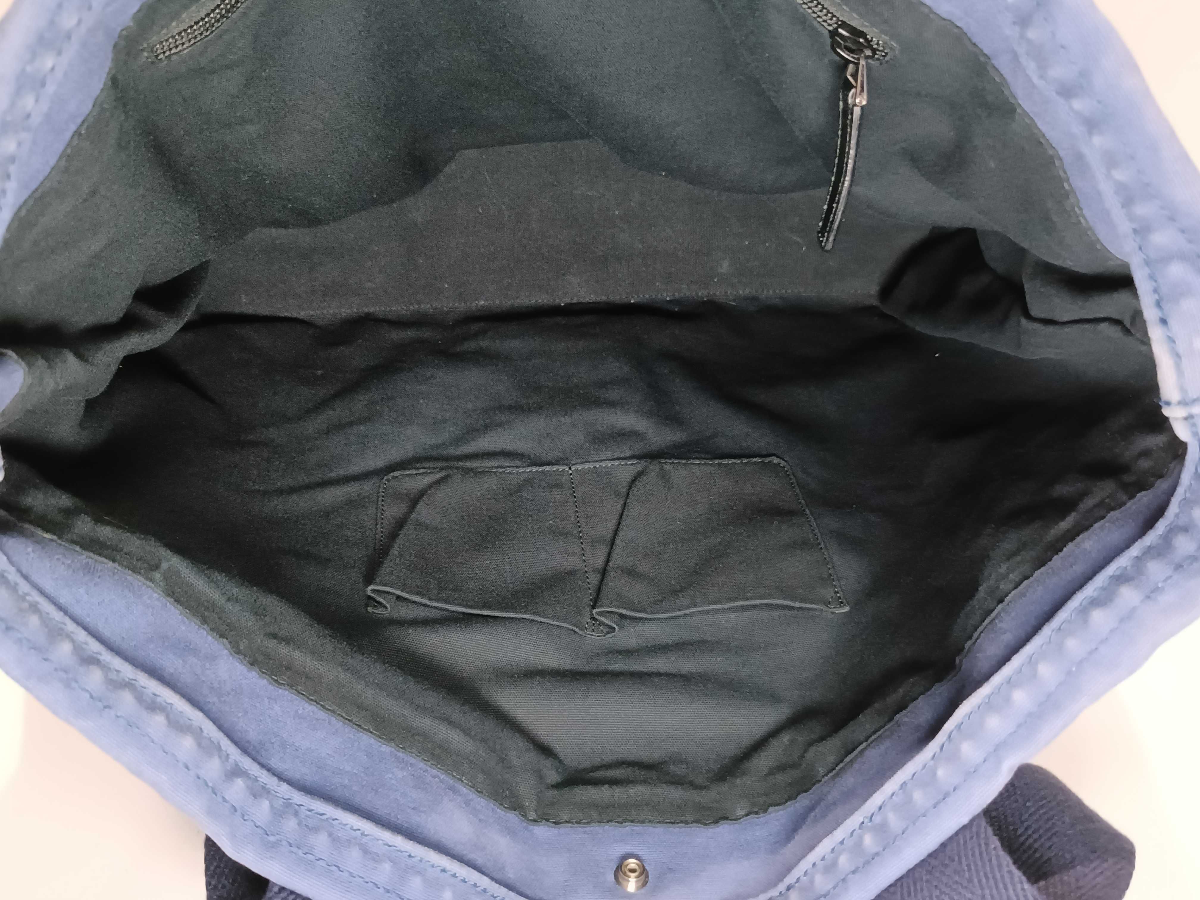canvas tote bag, blue tote bag — view 9