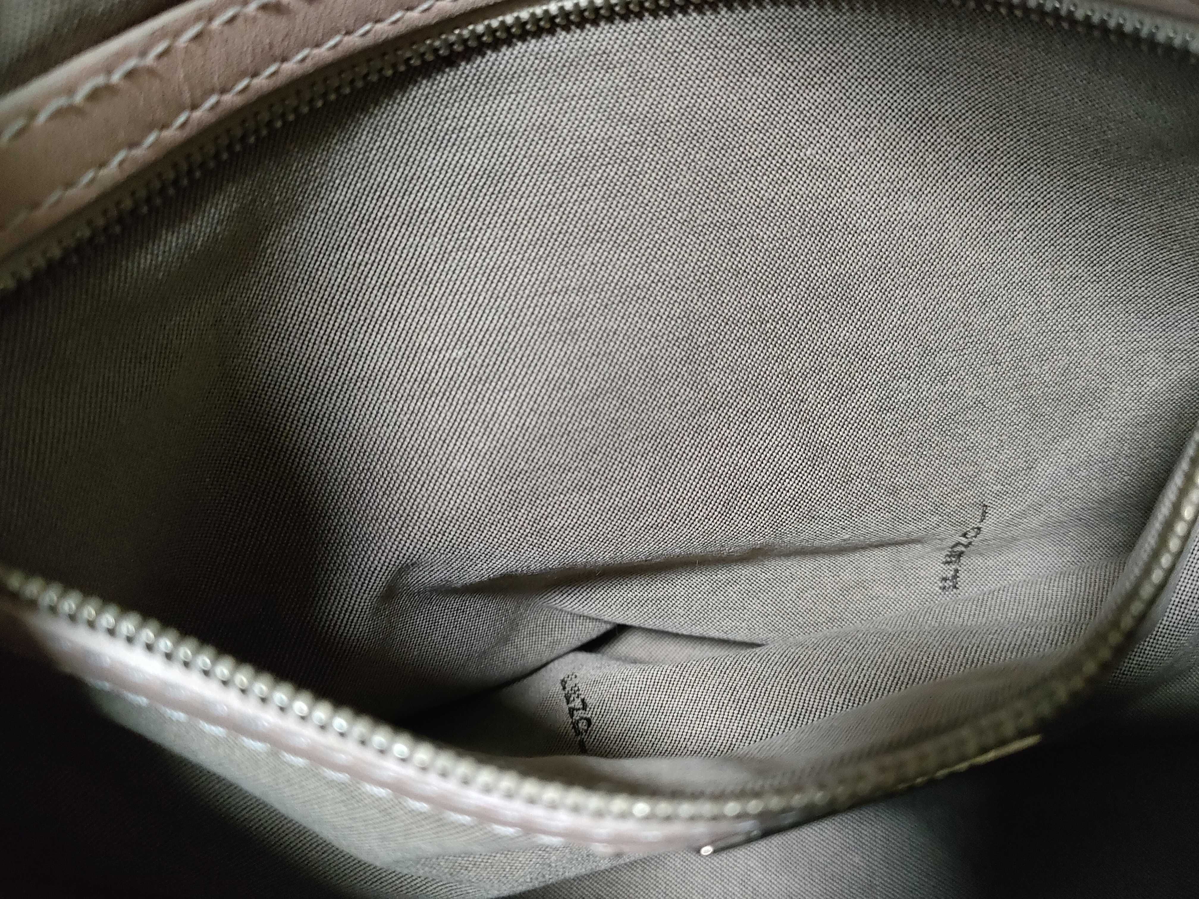 Zucca pattern Fendi Zucchino Mamma Bucket Canvas x Leather Shoulder Bag Pink x Beige 8BR001 Shoulder Bag — view 12