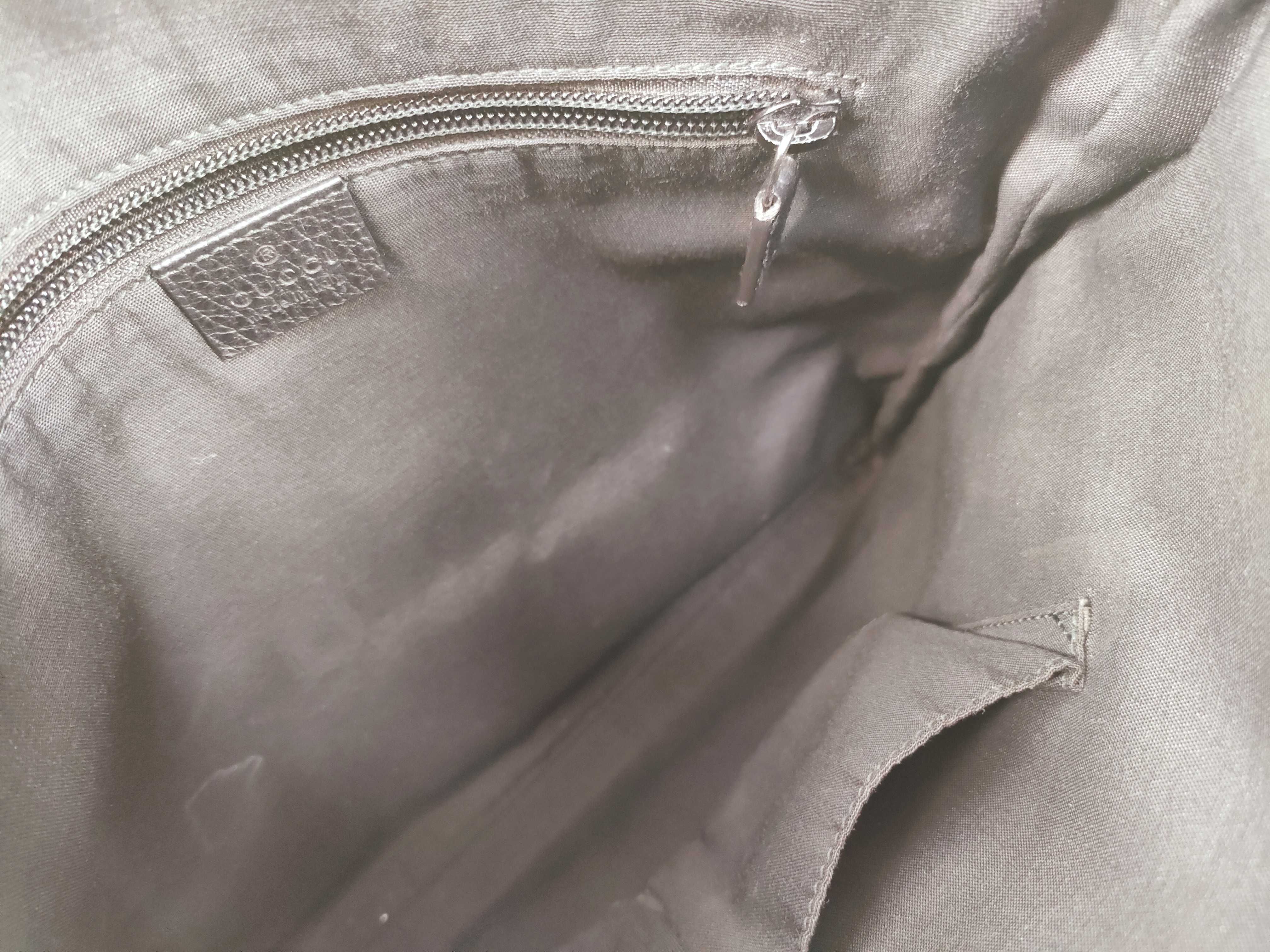 509635 GG Denim Shoulder Bag — view 11