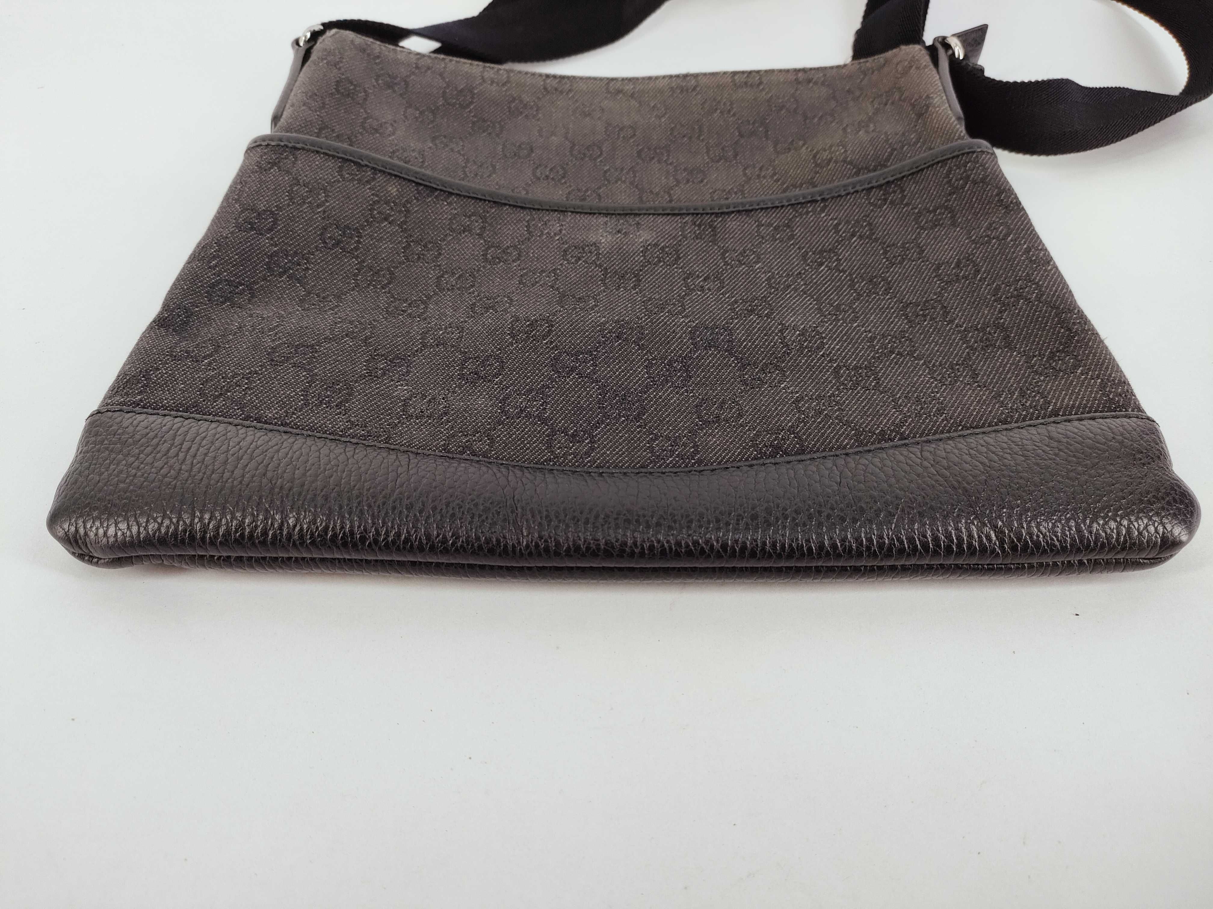 509635 GG Denim Shoulder Bag — view 7