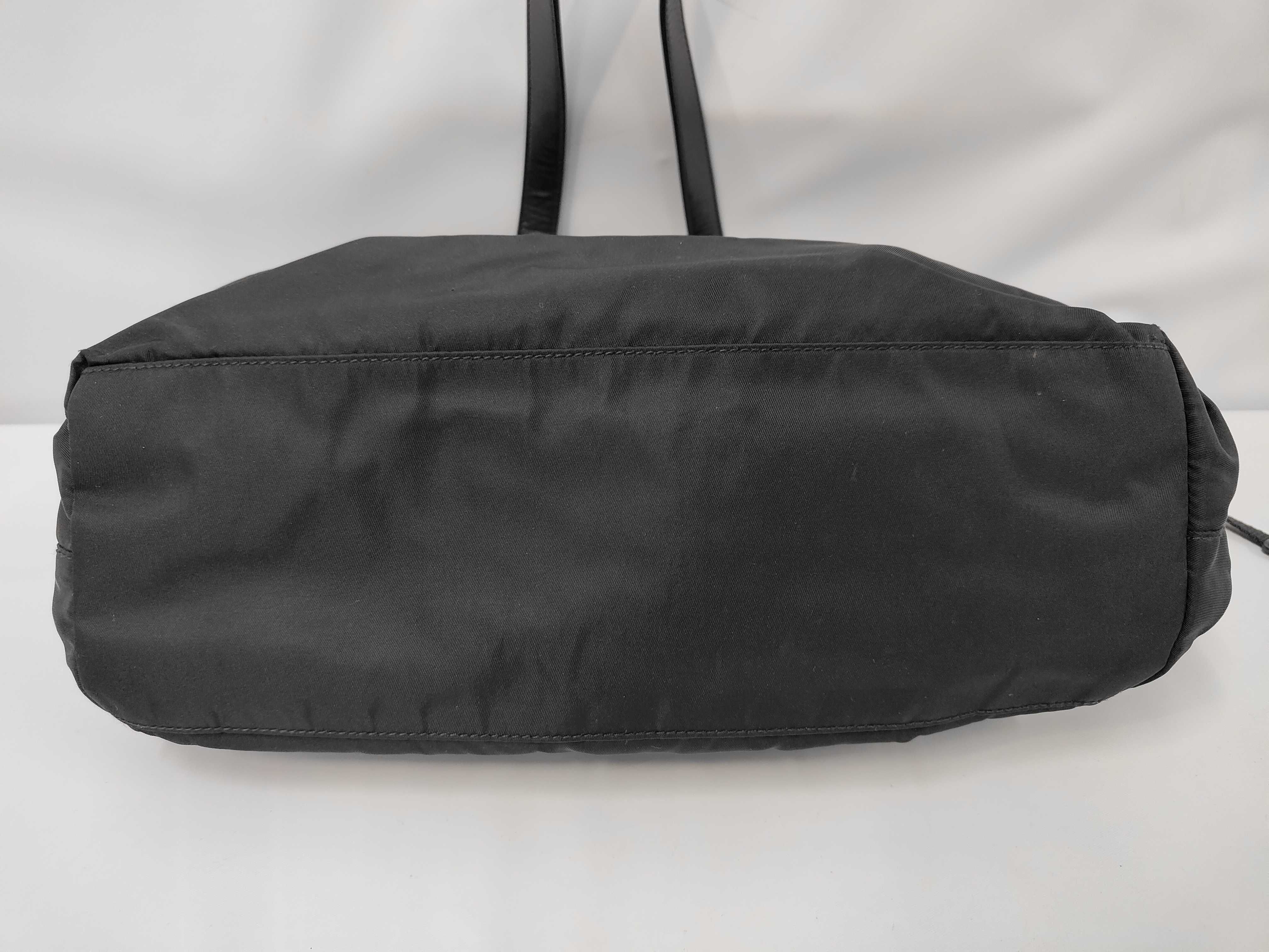 Tessuto Nylon Front Double Pocket Buckle Tote Bag — view 3