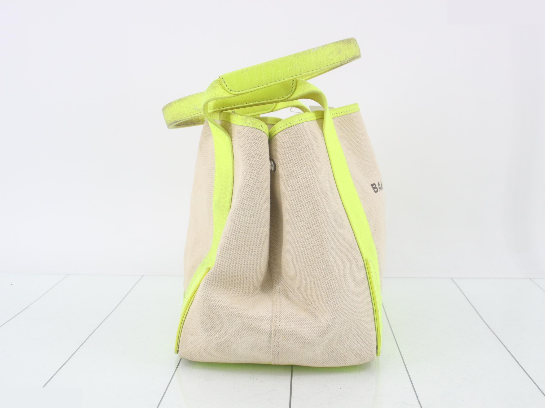Navy Cabas Handbag — view 4