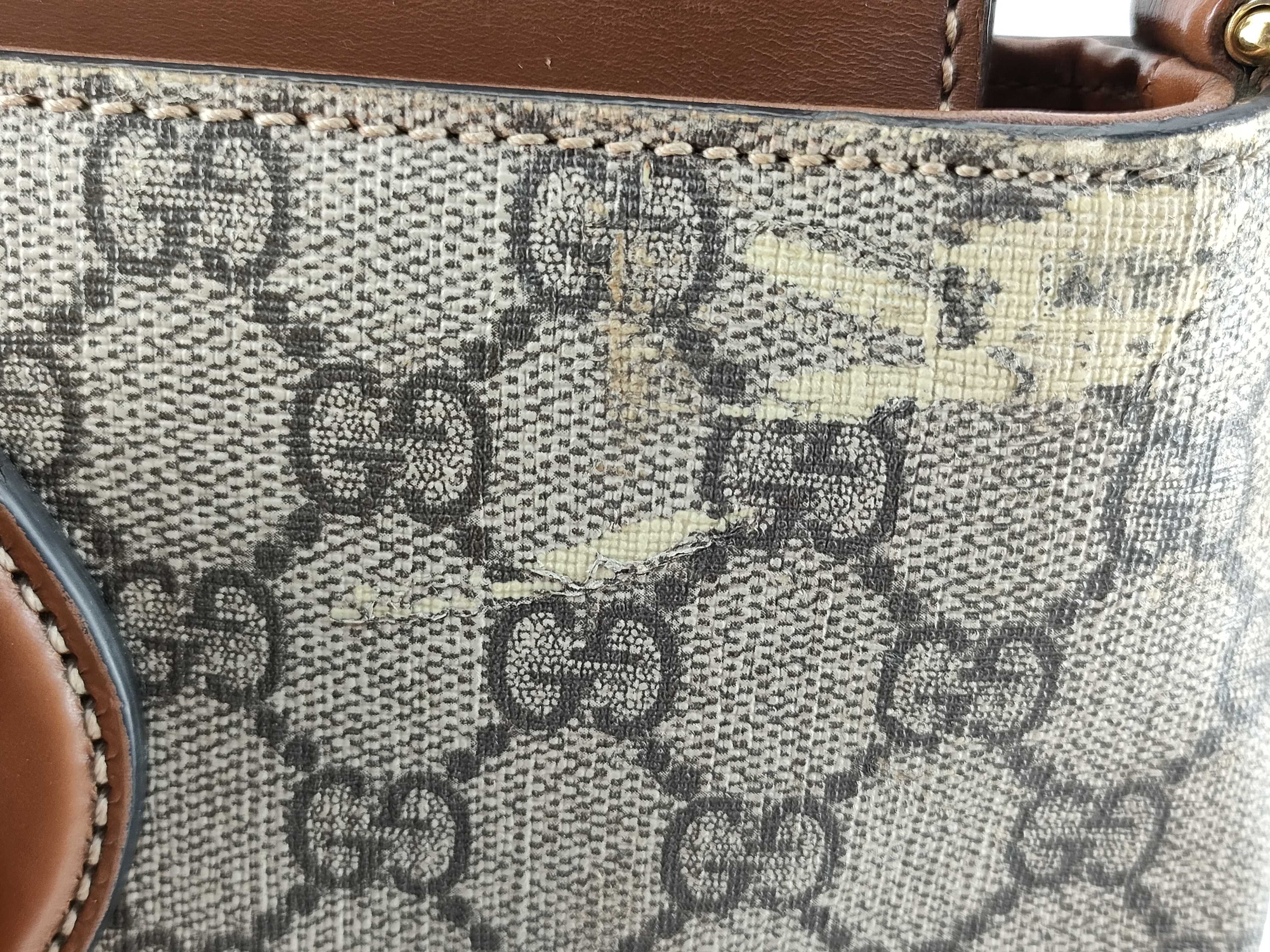 GG Supreme 2-Way Handbag — view 14