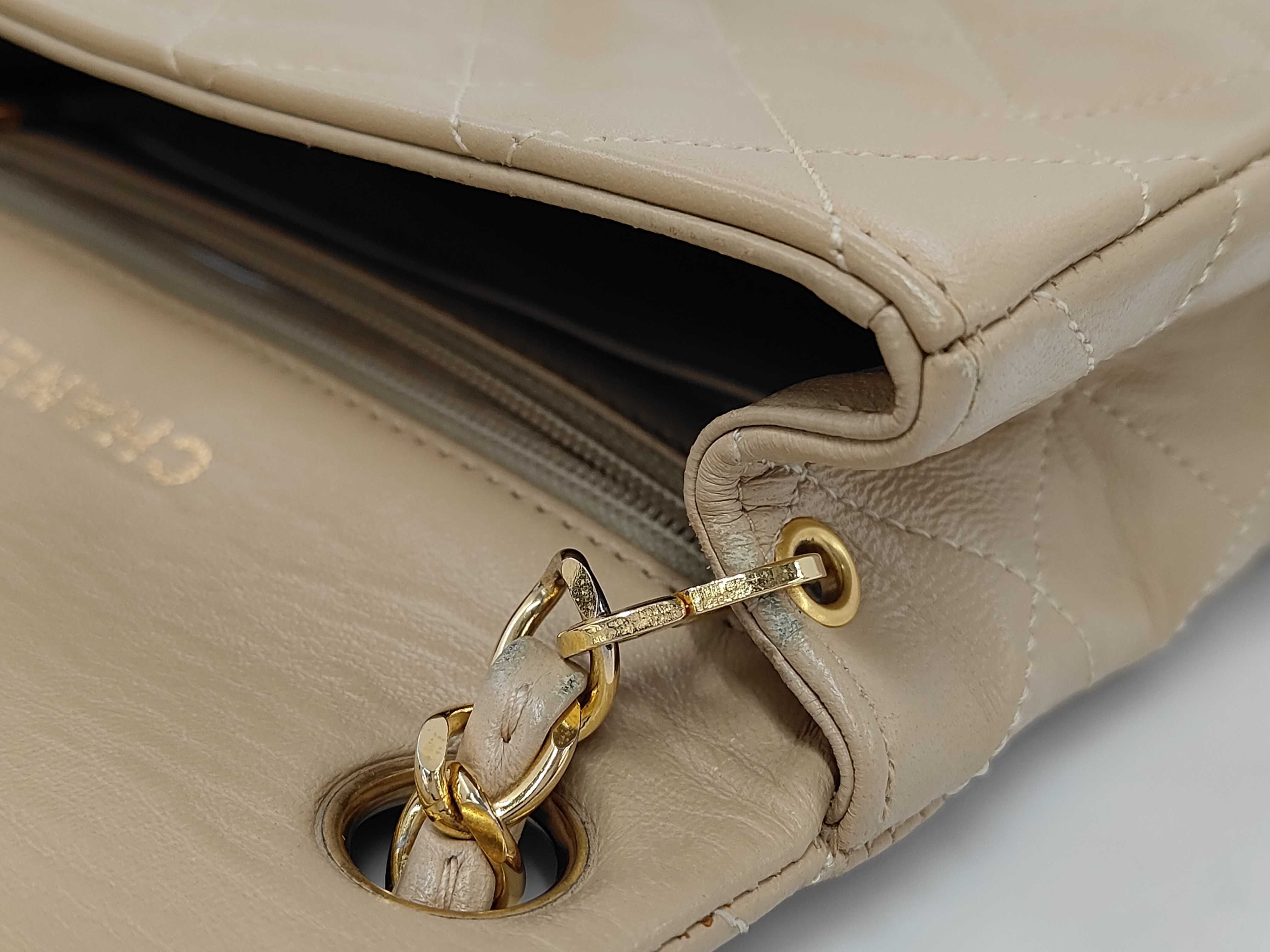 Mini Matelassé Lambskin Shoulder Bag — view 12