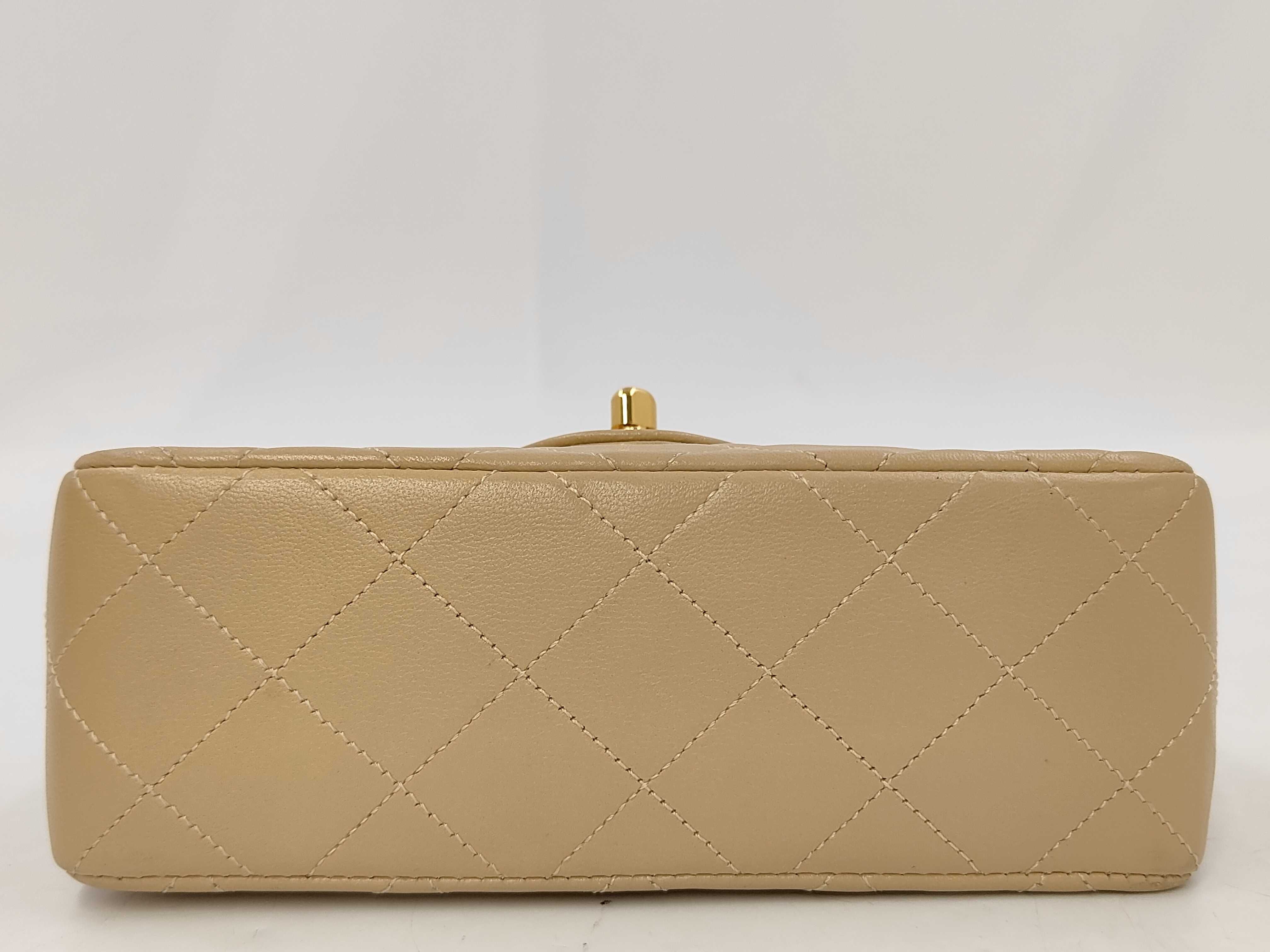 Mini Matelassé Lambskin Shoulder Bag — view 4