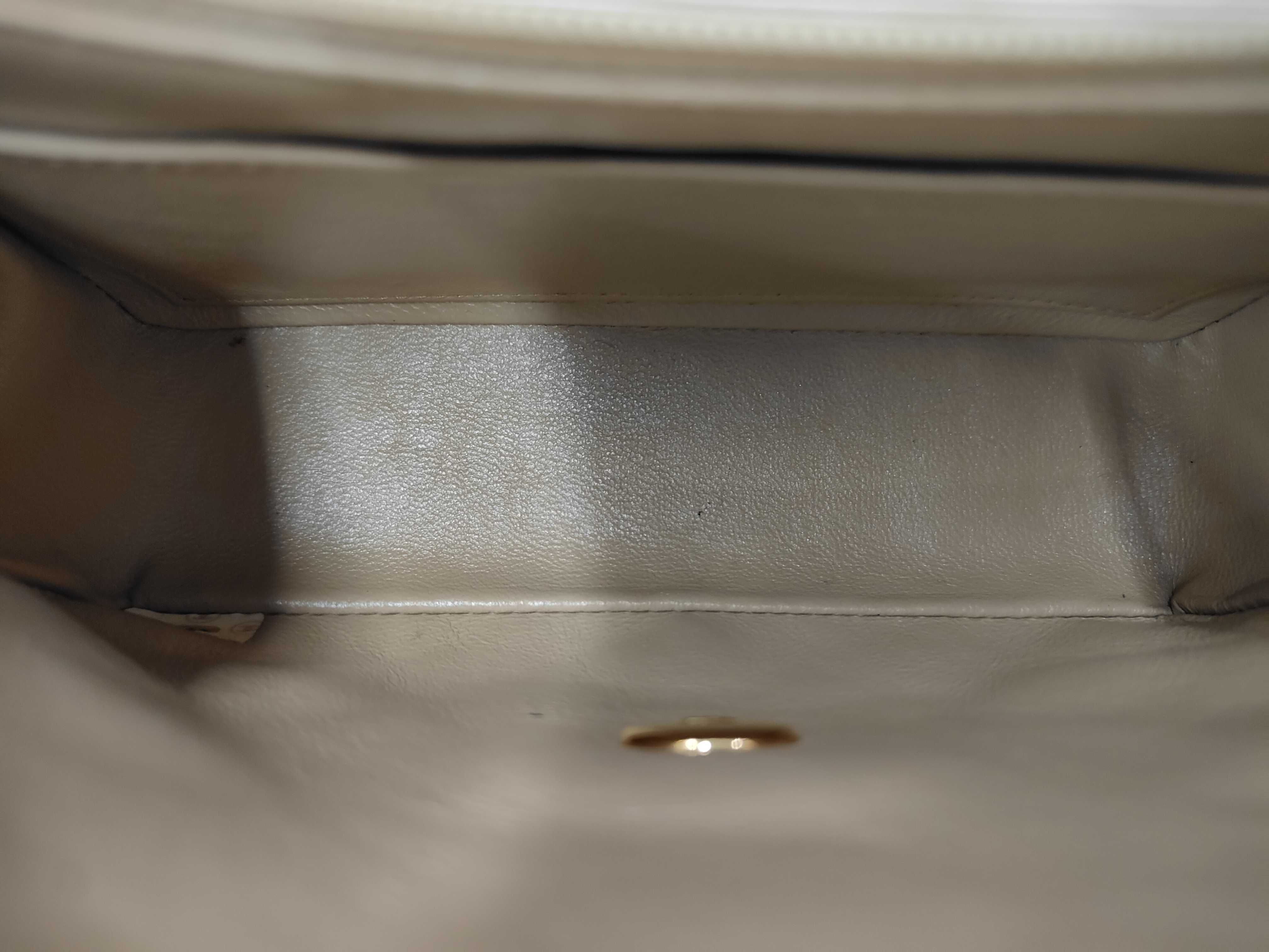 Mini Matelassé Lambskin Shoulder Bag — view 8
