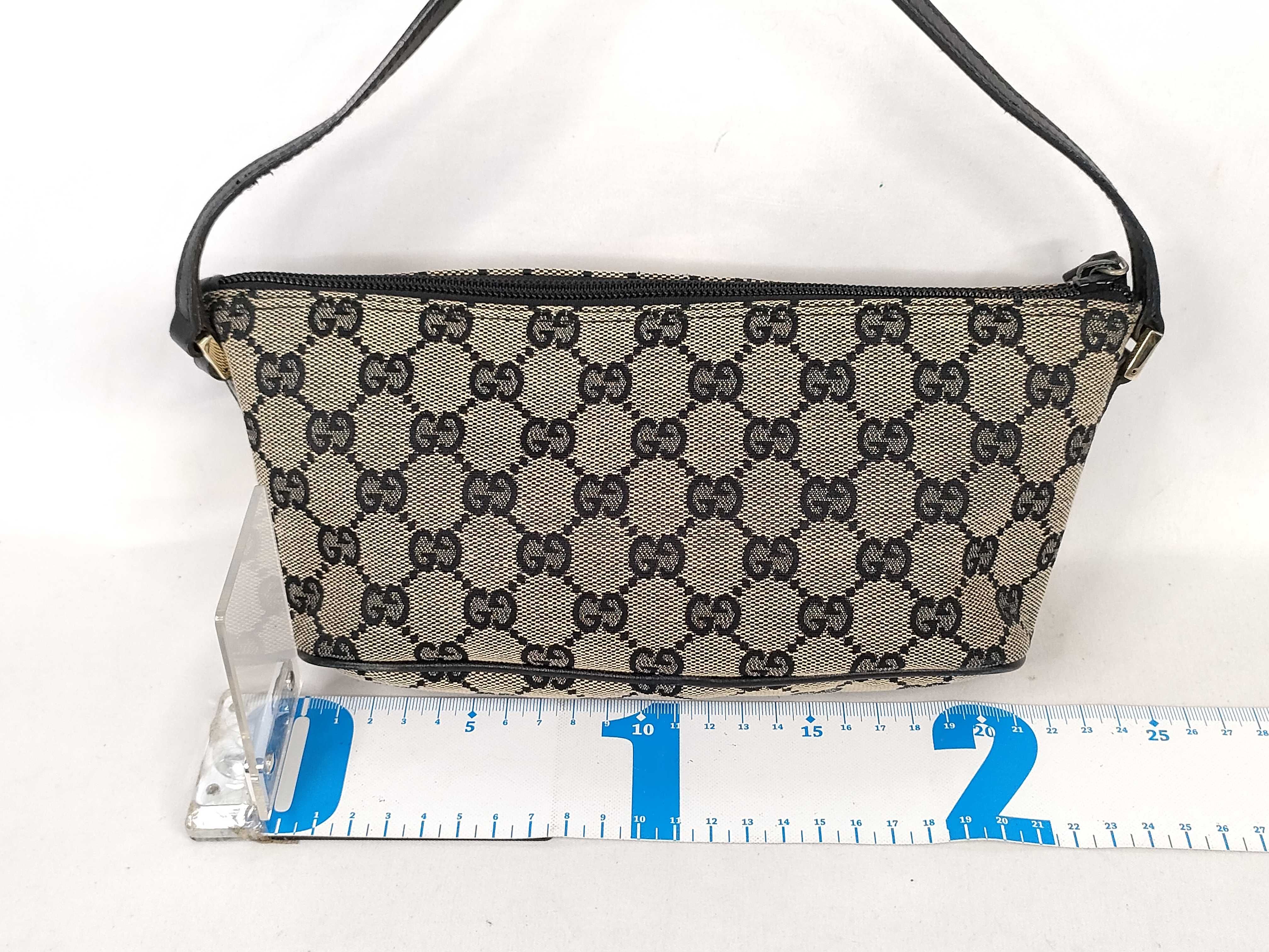 GG Canvas Accessory Pouch Handbag GG Canvas Handbag — view 2