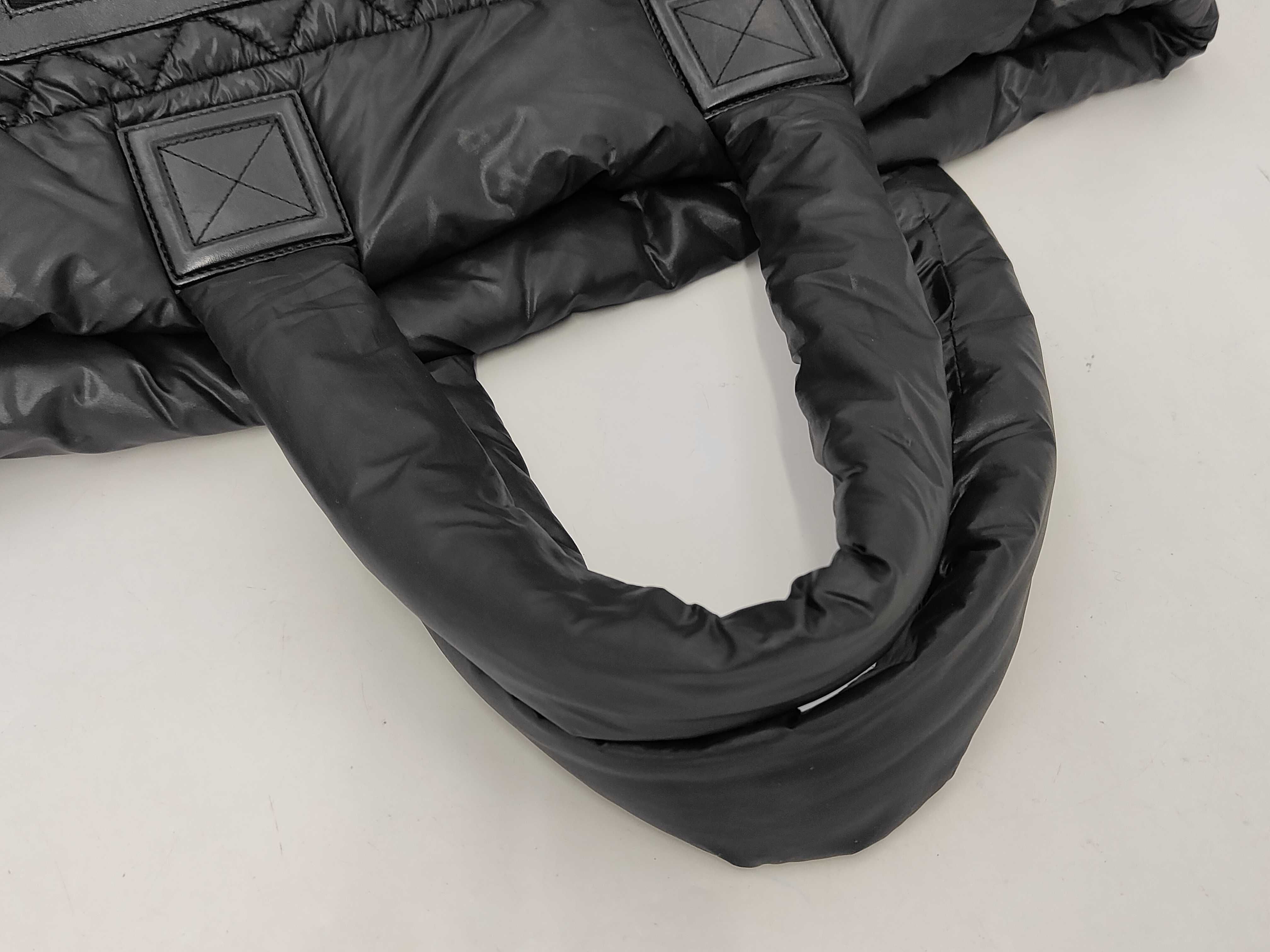 handbag, Coco Cocoon, black nylon, 13578710, tote bag — view 5