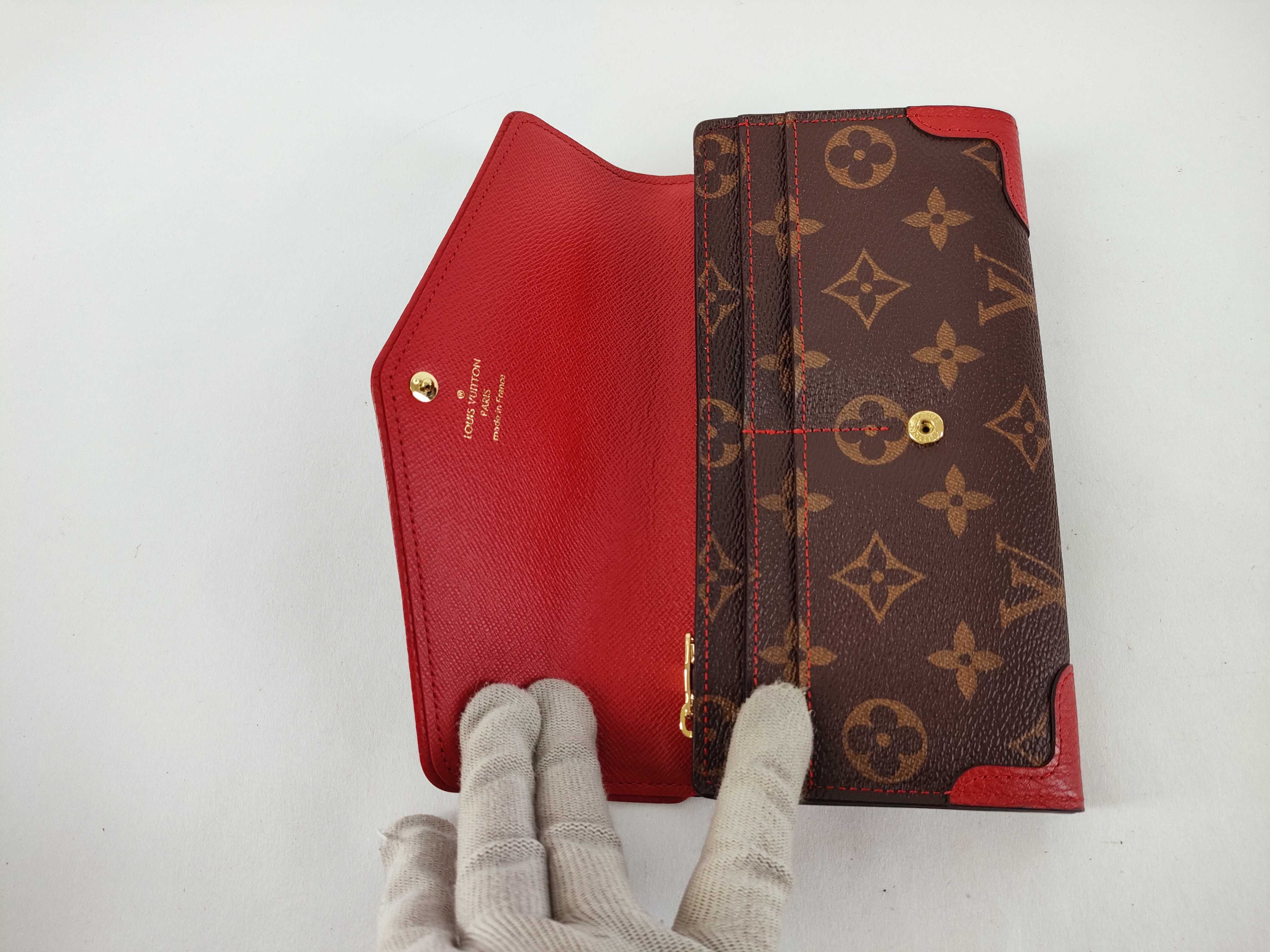 Monogram Portefeuille Sarah Retiro Wallet with Box and Dust Bag — view 9