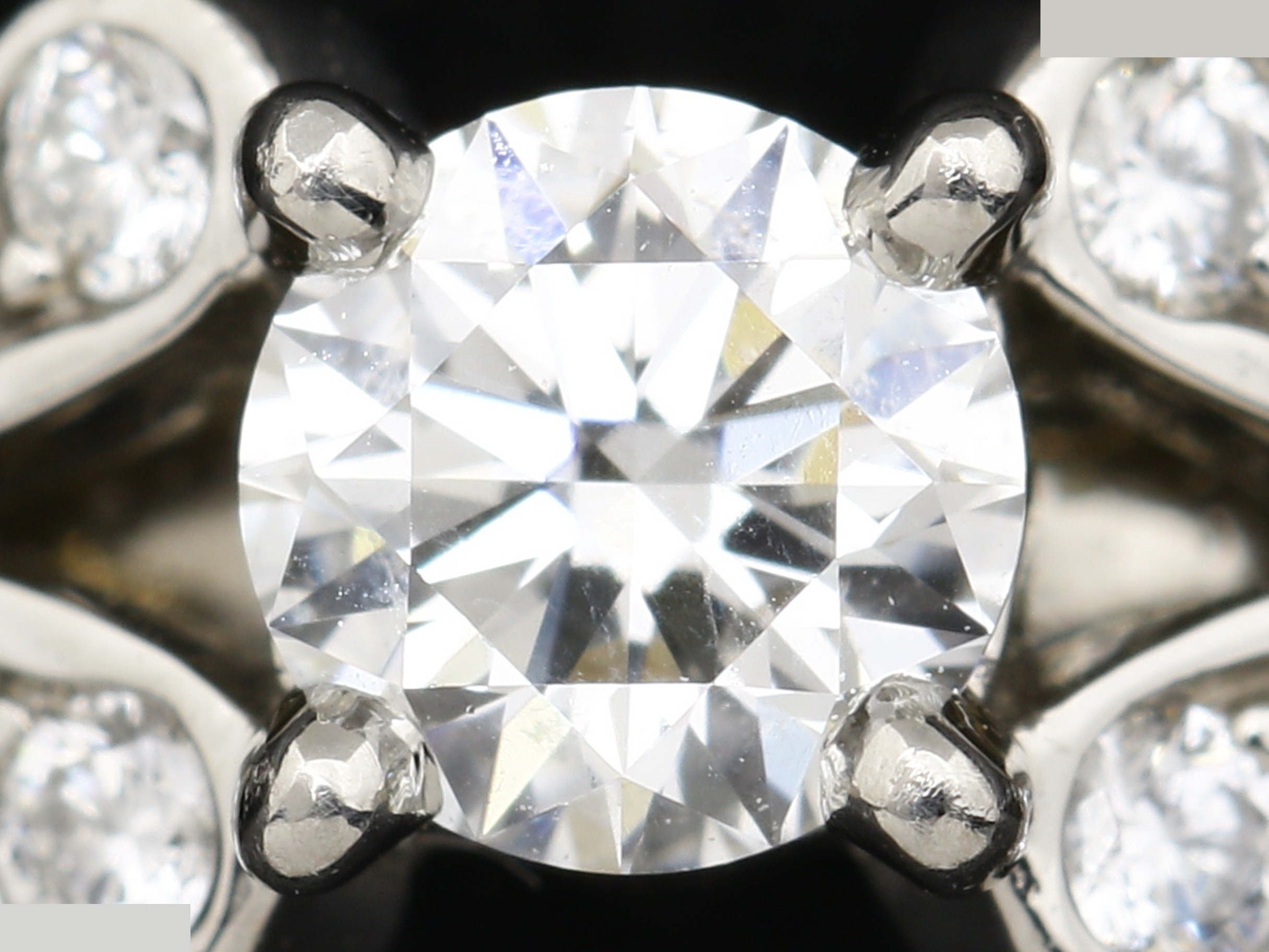 Pt950 Ballerina Solitaire Ring, D0.22ct, Size #49, Total Weight Approx. 4.3g — view 2
