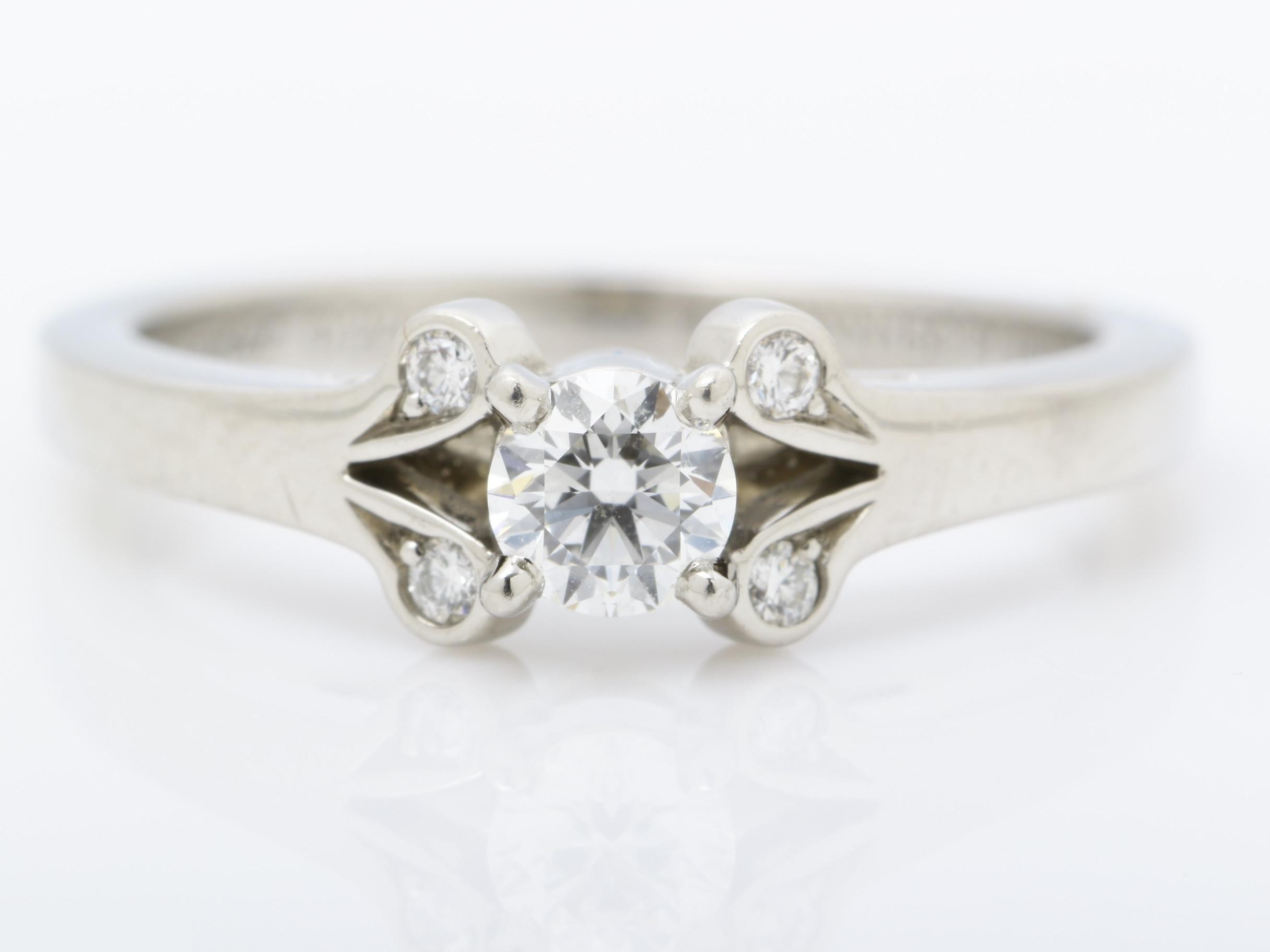 Pt950 Ballerina Solitaire Ring, D0.22ct, Size #49, Total Weight Approx. 4.3g — view 3