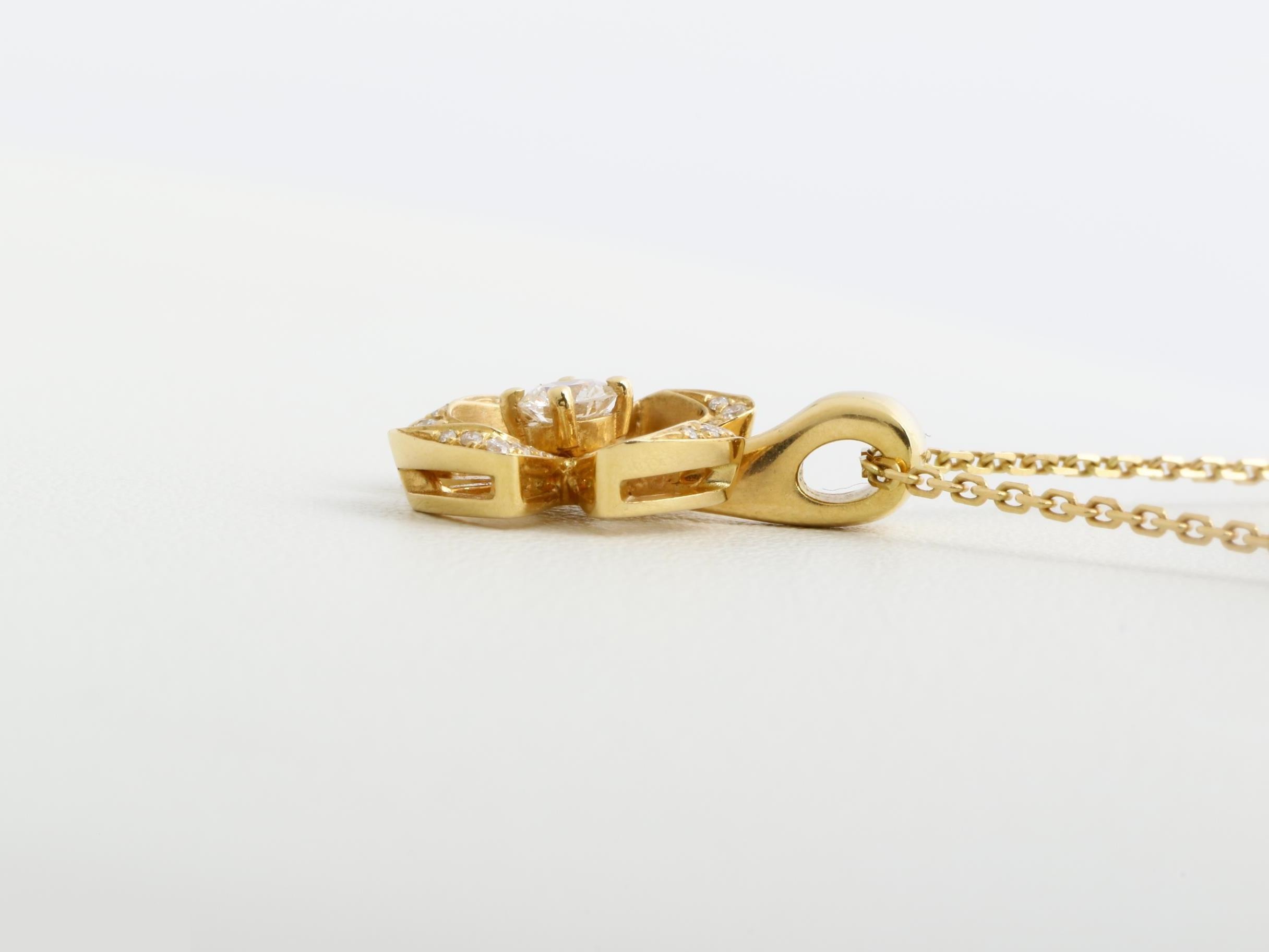 750PG, Diamond, D0.10, nd0.06, 4.4g, Chain approx. 44cm — view 4