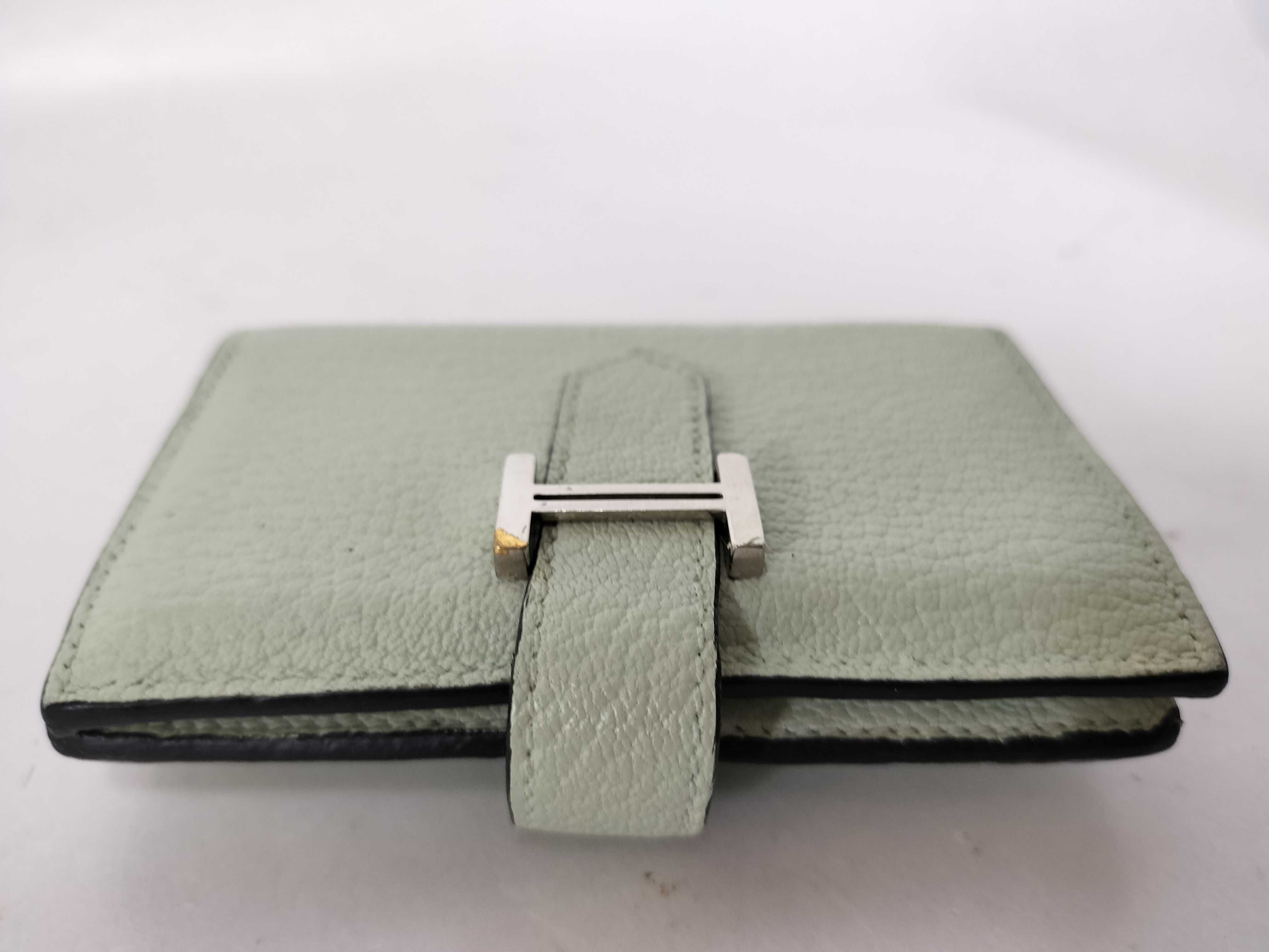 Bearn Hermes Bearn Mini Silver Hardware Wallet — view 4
