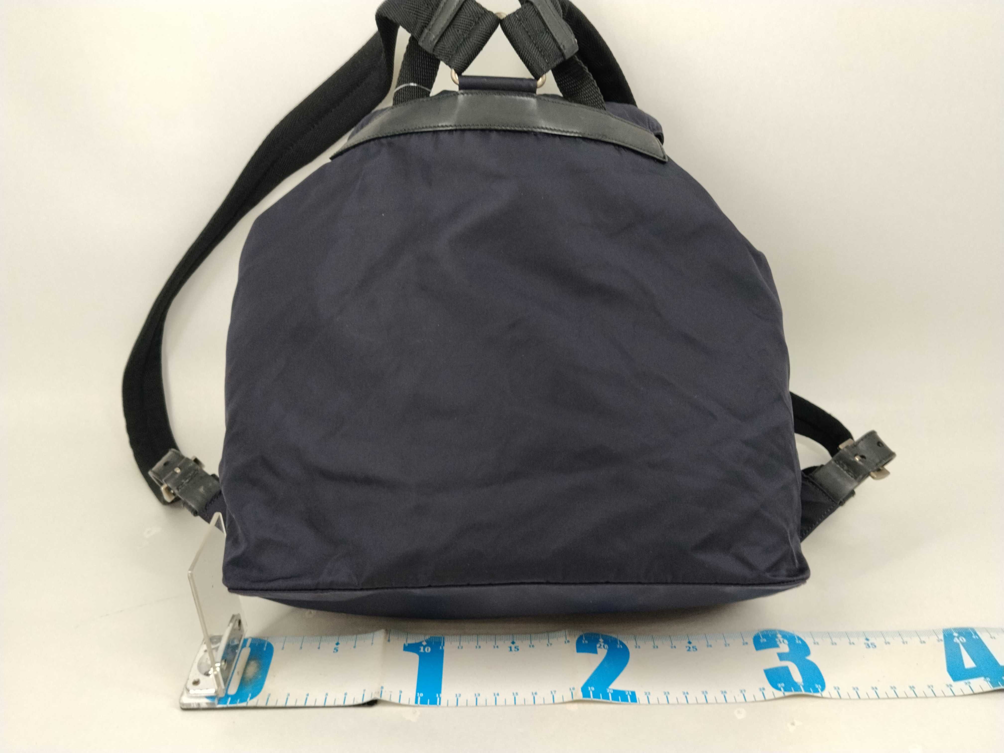 Nylon Backpack, Purple — view 2