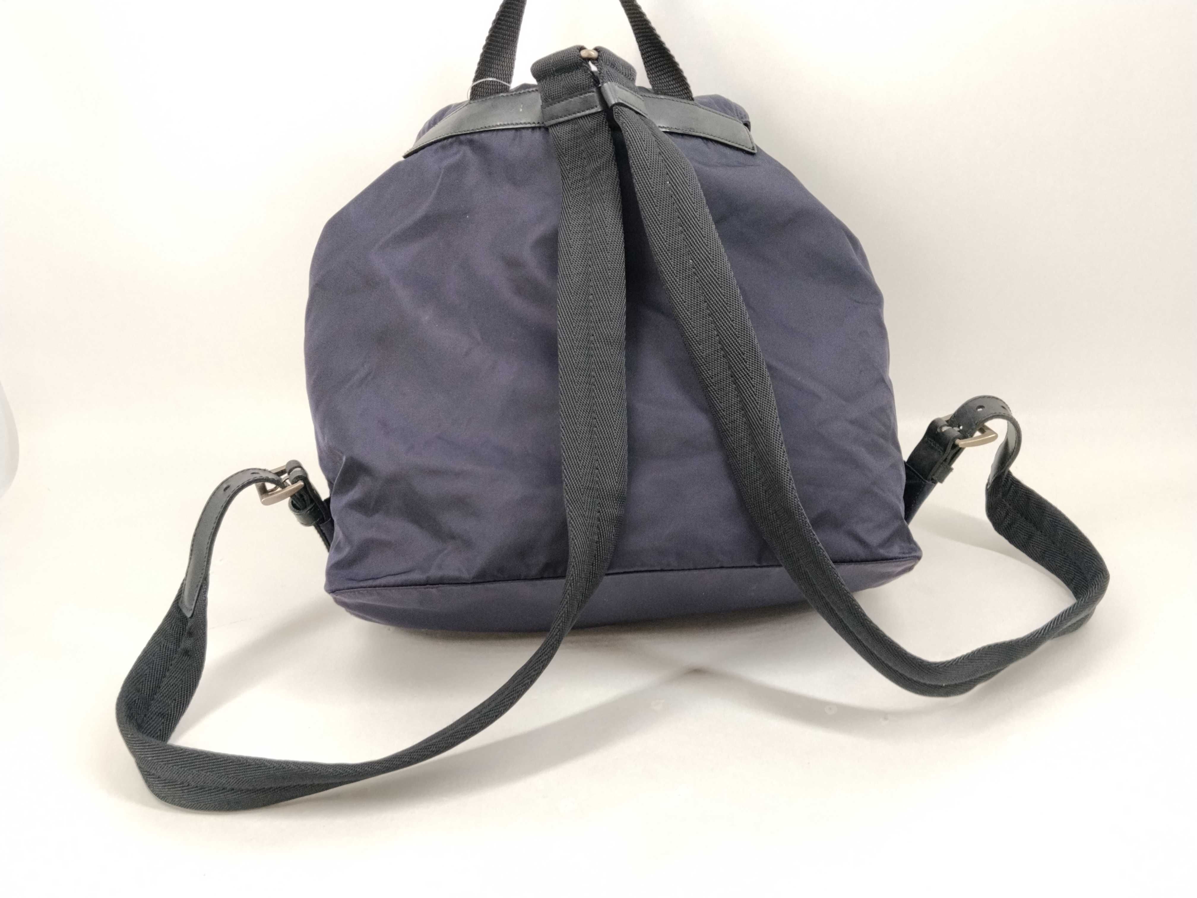 Nylon Backpack, Purple — view 5
