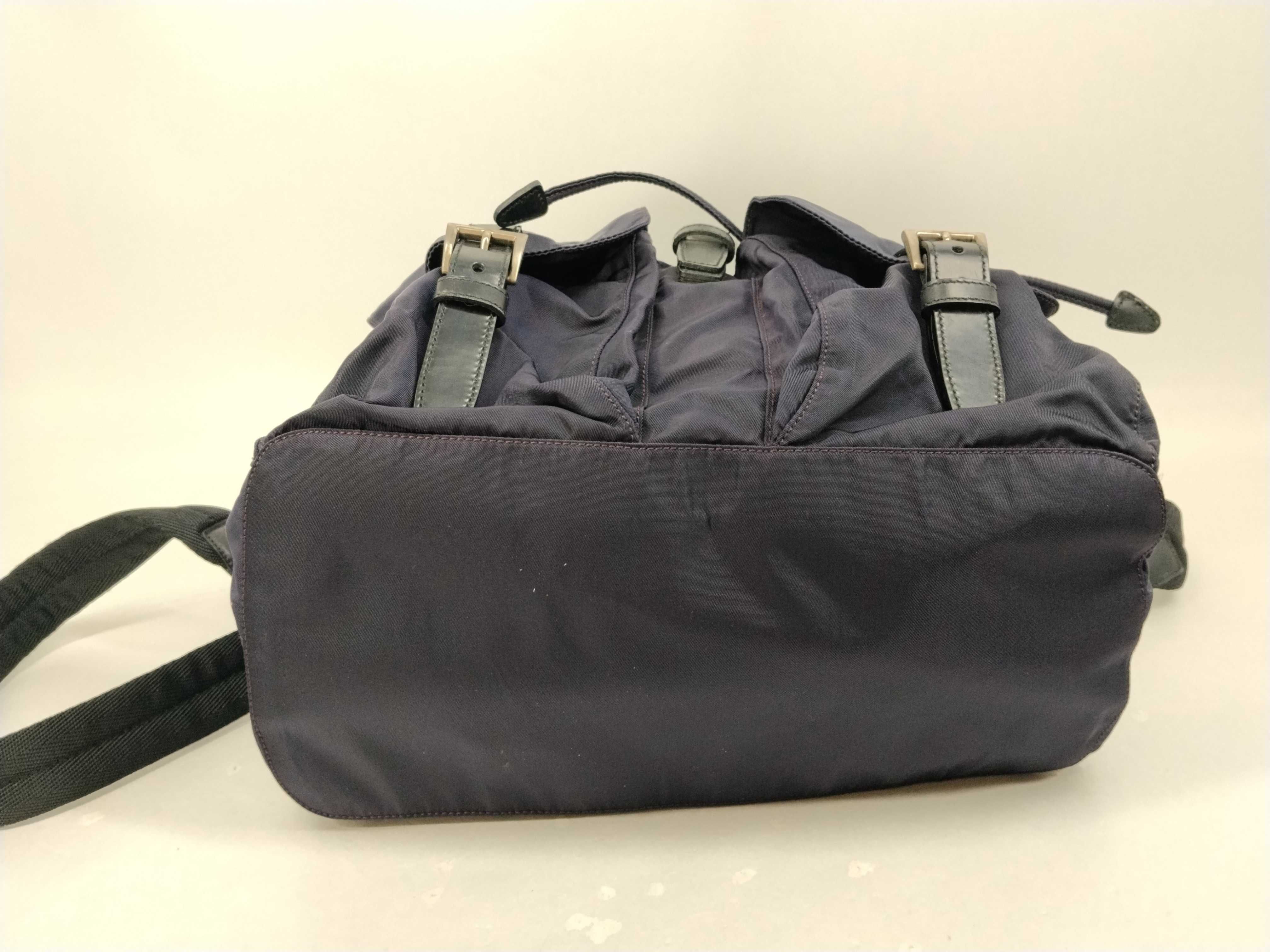 Nylon Backpack, Purple — view 8