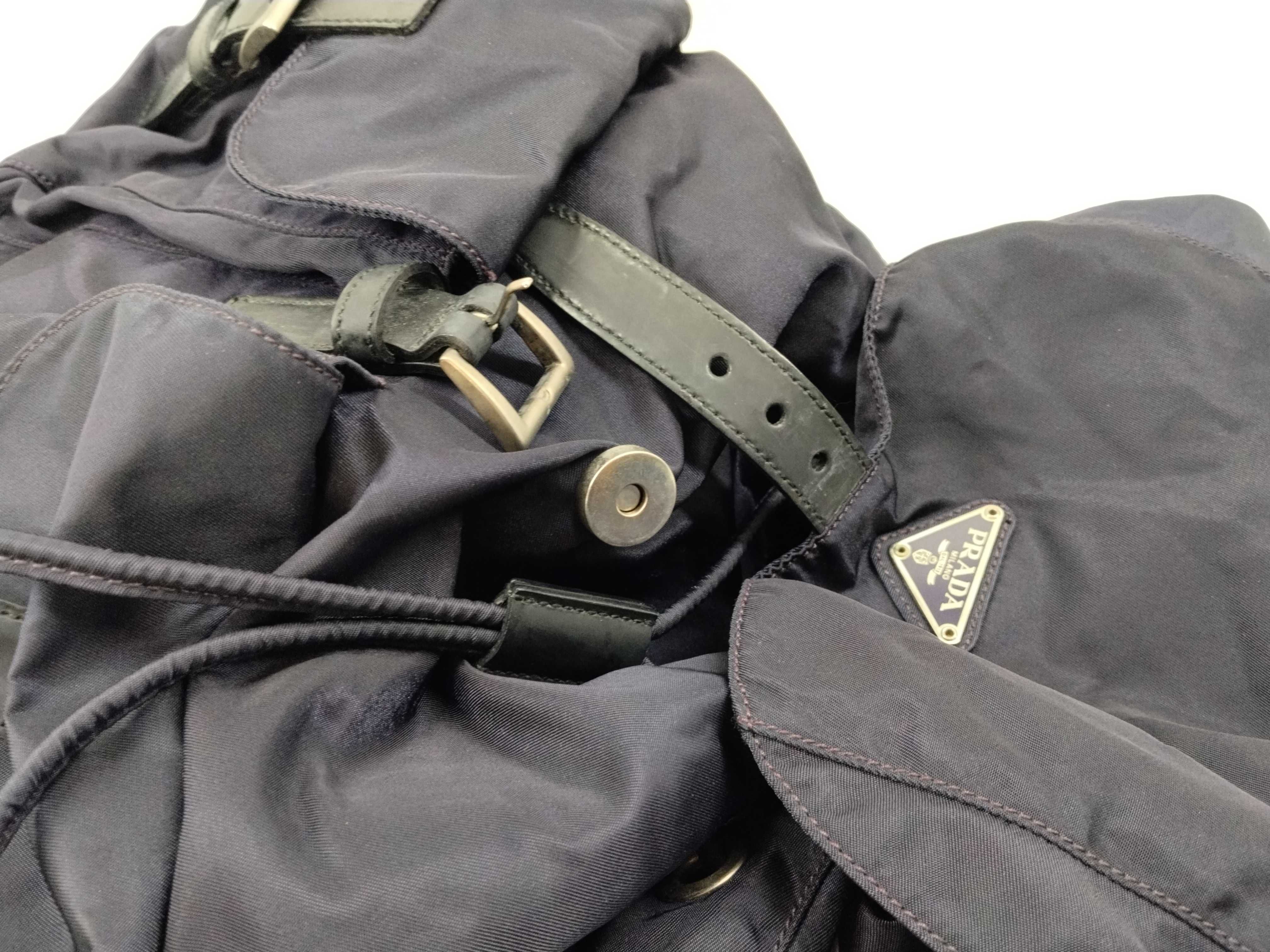 Nylon Backpack, Purple — view 9