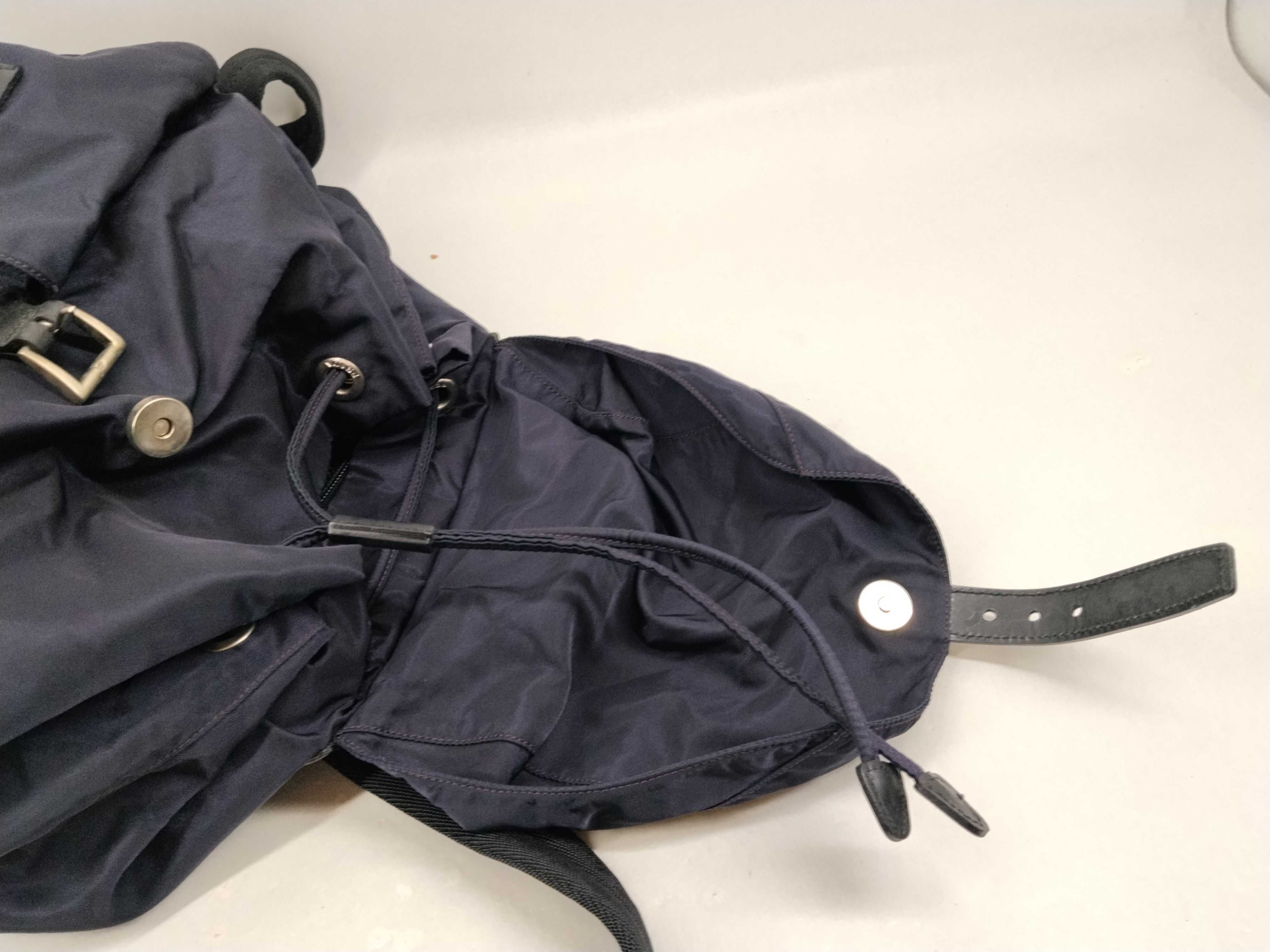 Nylon Backpack, Purple — view 10