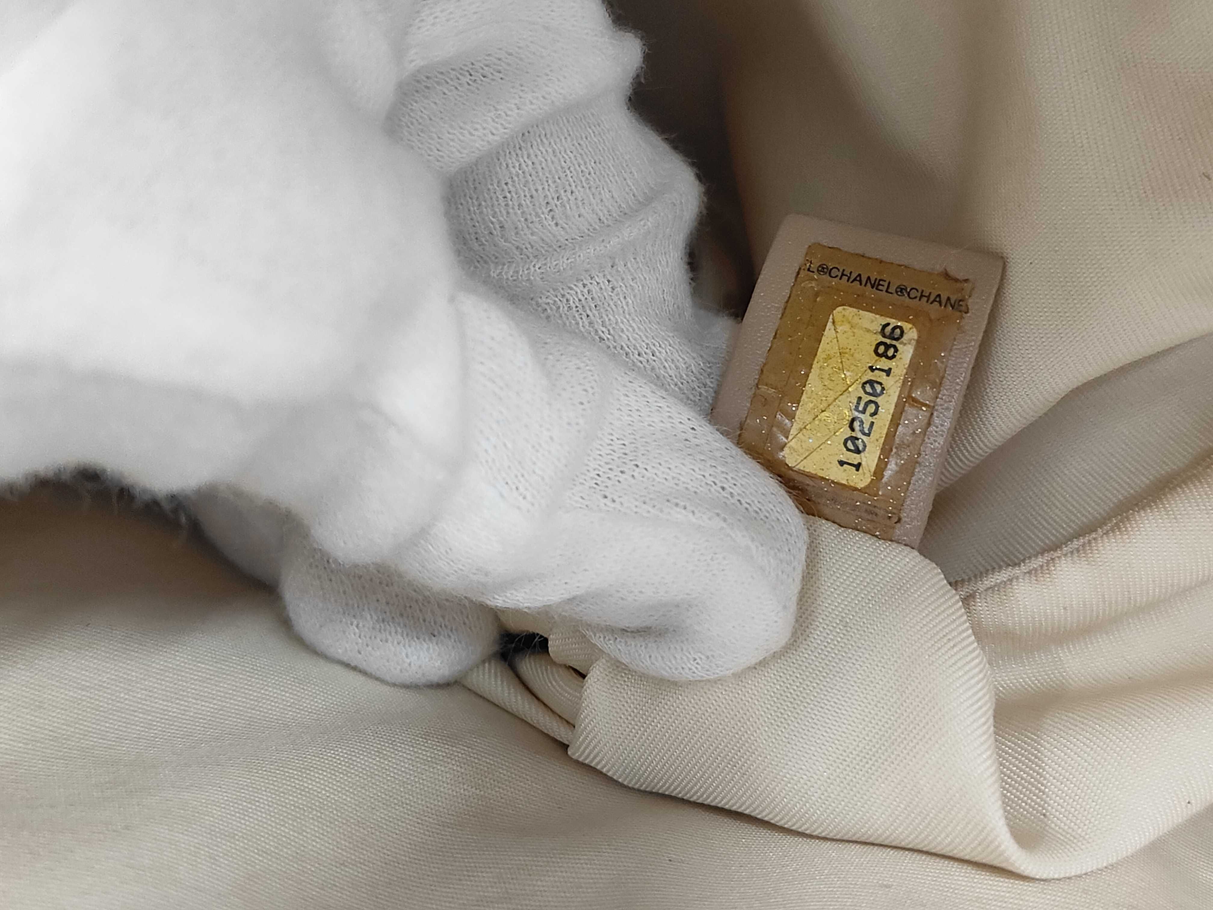 New Travel Line Canvas x Leather Tote Bag, Beige, Gold Hardware, 10250186 (Serial Number in the 10s) — view 11