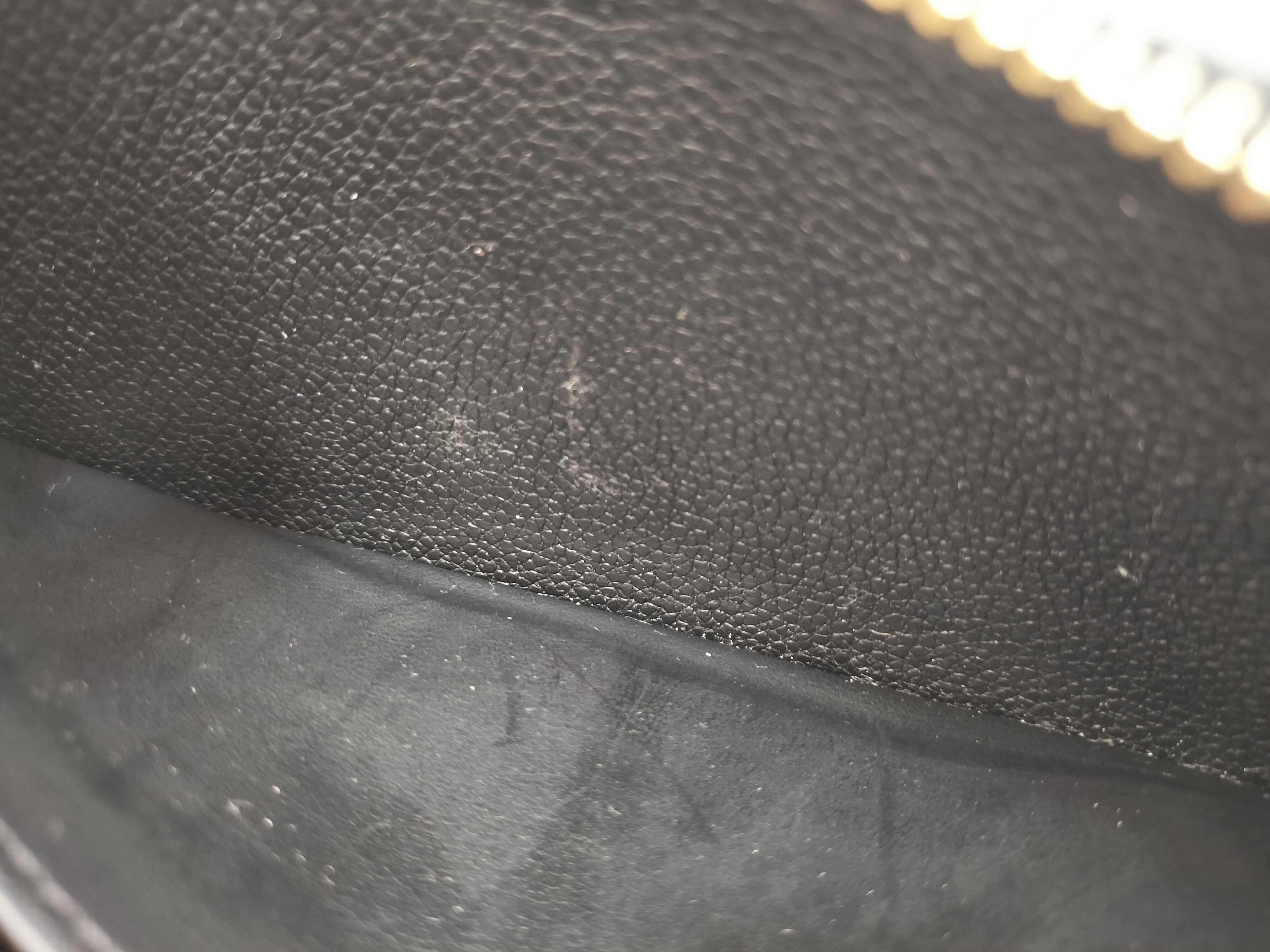 Monogram Empreinte Louis Vuitton Clemence Empreinte Noir Wallet — view 14