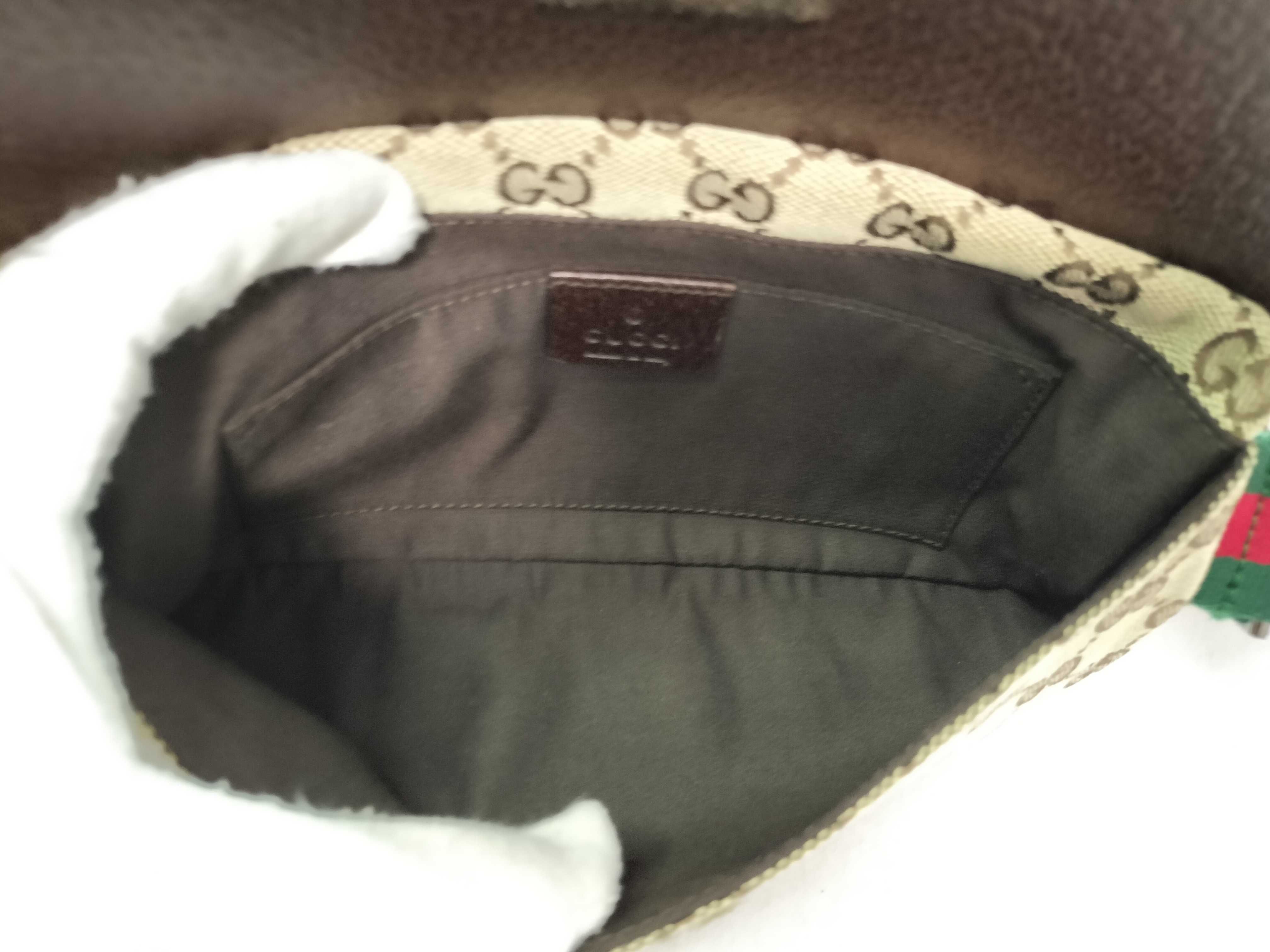 GG Canvas Sherry Line 180691 Body Bag Shoulder Bag — view 14
