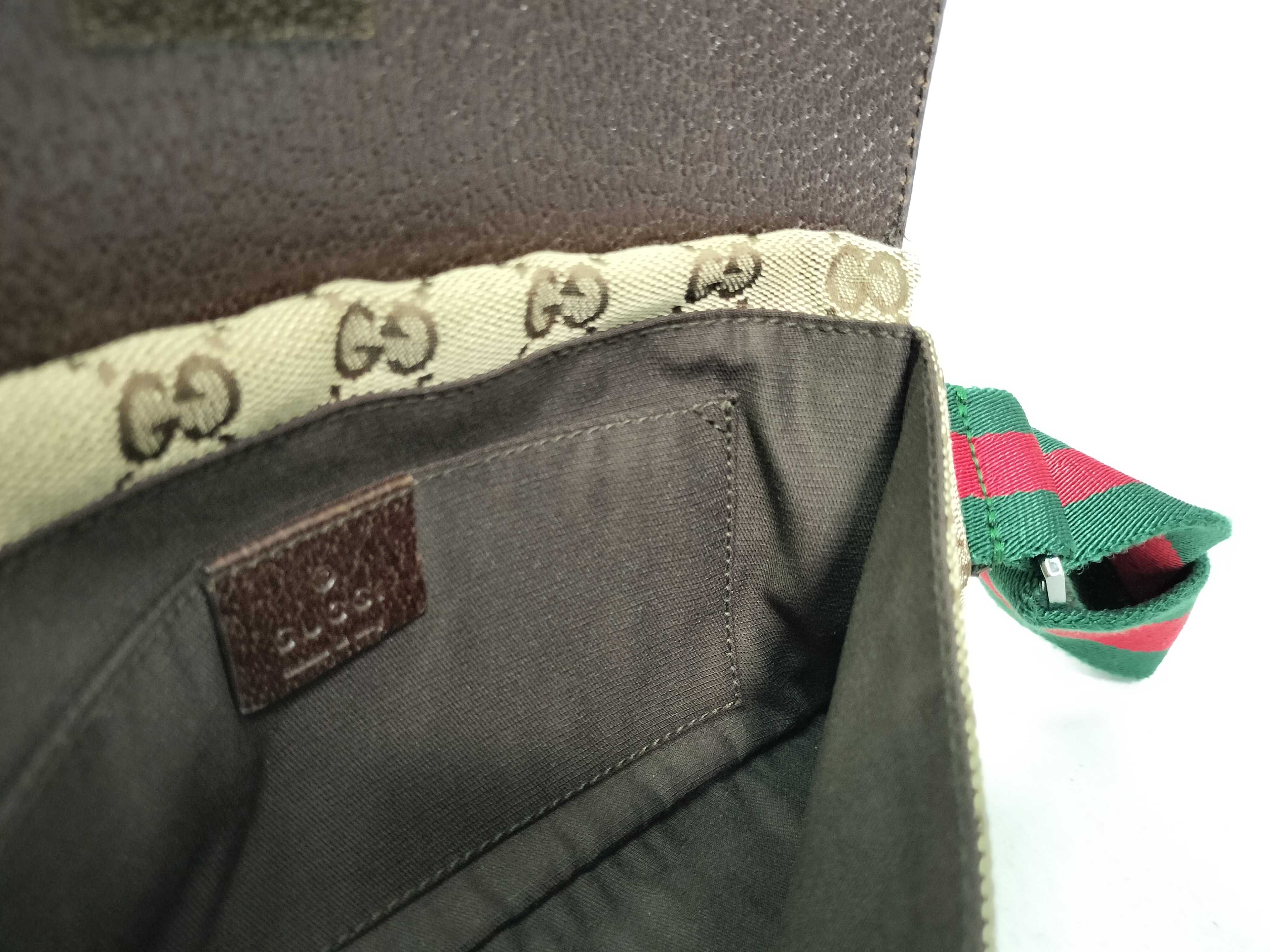 GG Canvas Sherry Line 180691 Body Bag Shoulder Bag — view 15