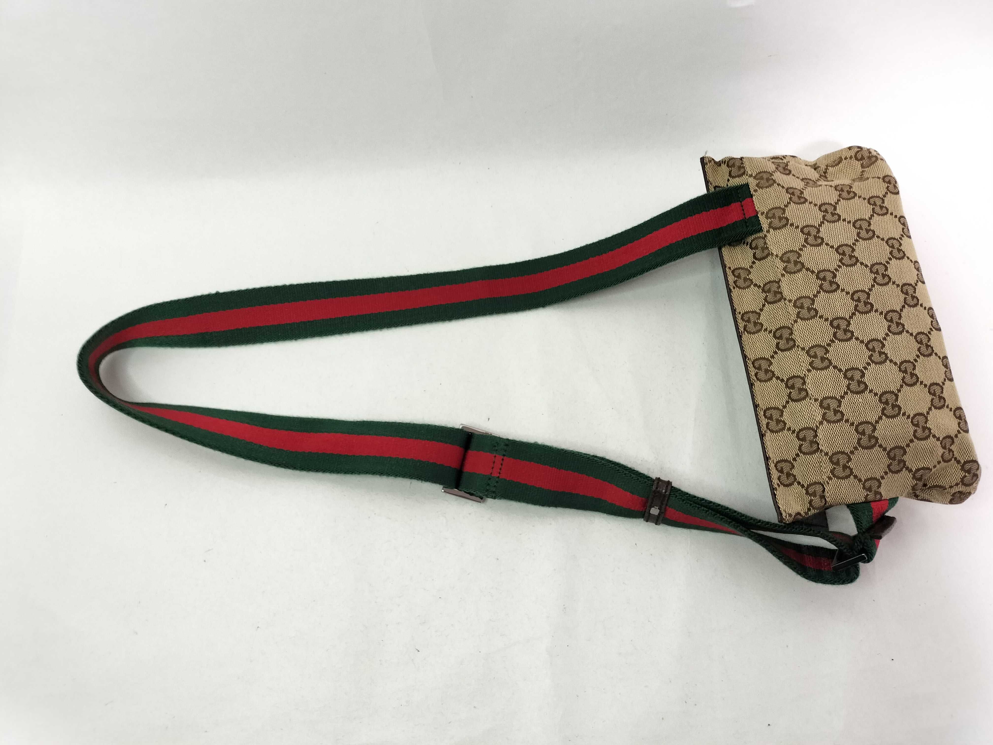 GG Canvas Sherry Line 180691 Body Bag Shoulder Bag — view 6