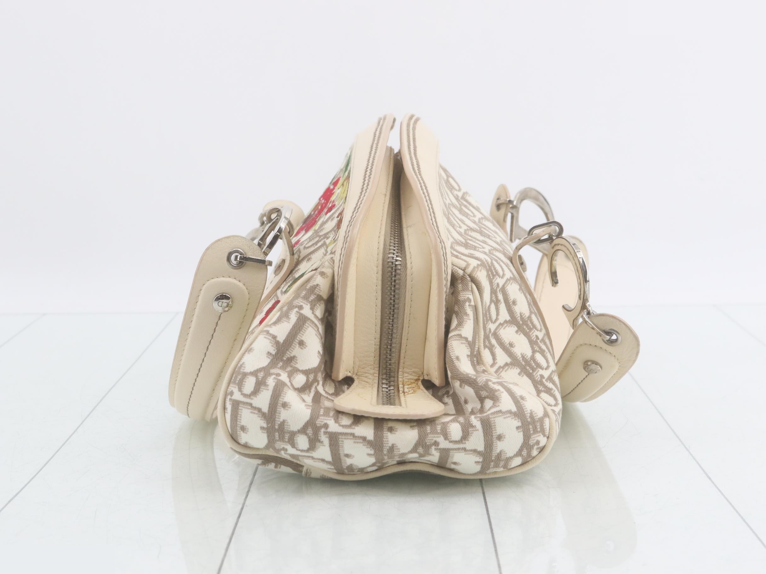 Trotter Flower Embroidered Shoulder Bag — view 3